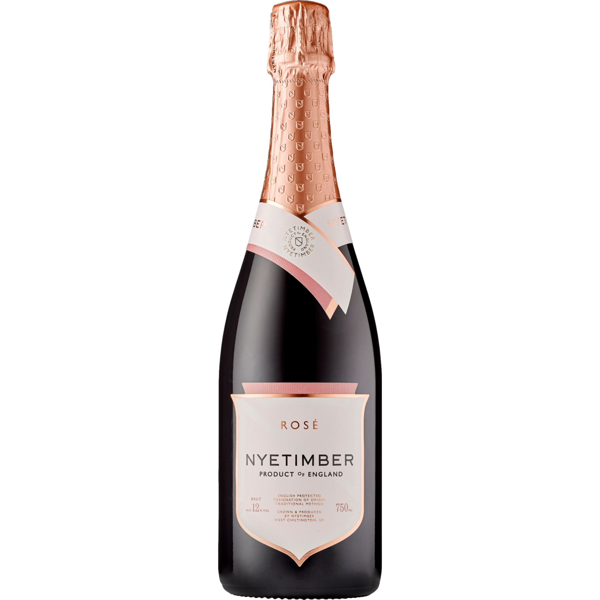 Nyetimber Rosé Brut, England PDO, Traditional Method, Sussex, Schaumwein