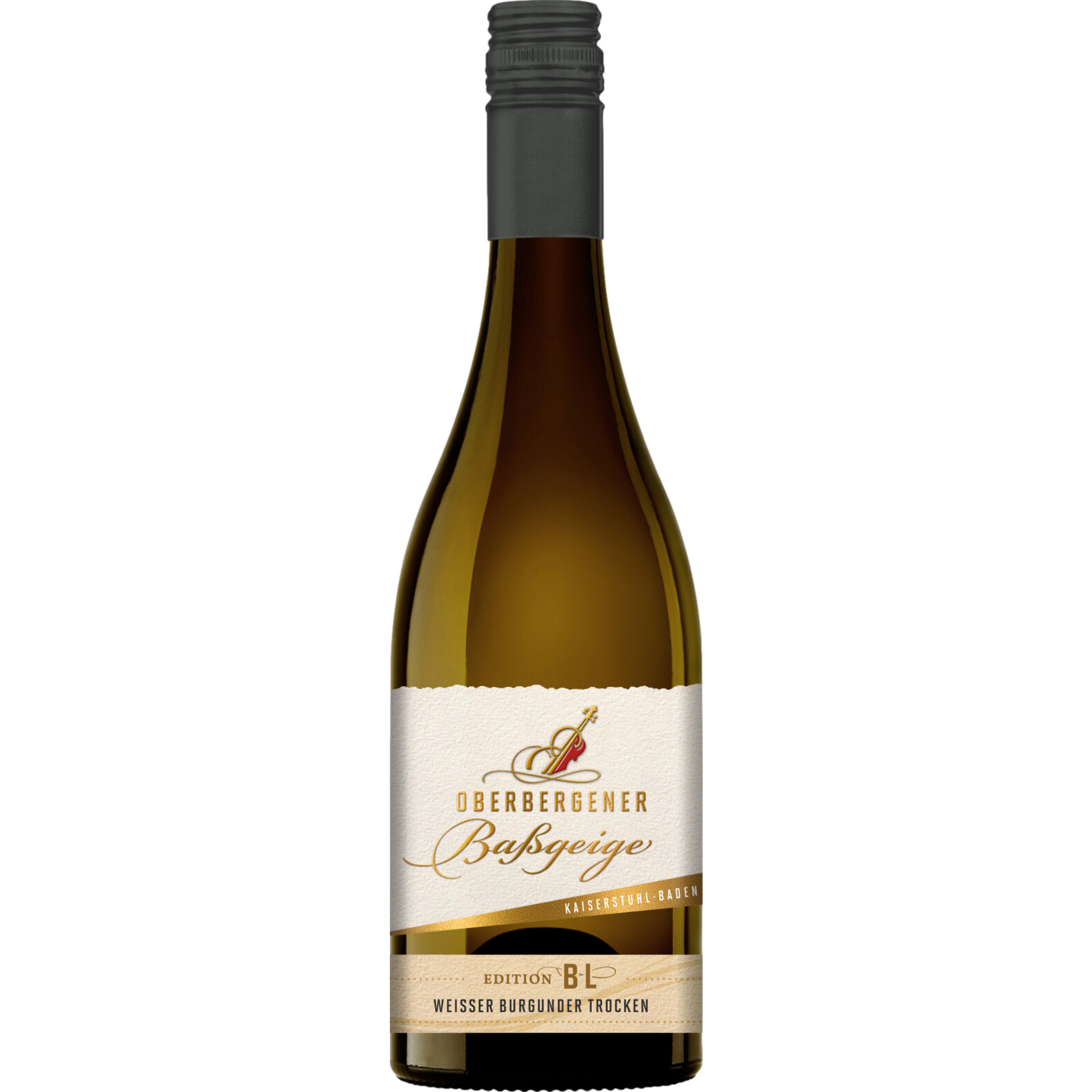 Oberbergener Baßgeige Edition BL Weisser Burgunder, Trocken, Baden, Baden, 2024, Weißwein
