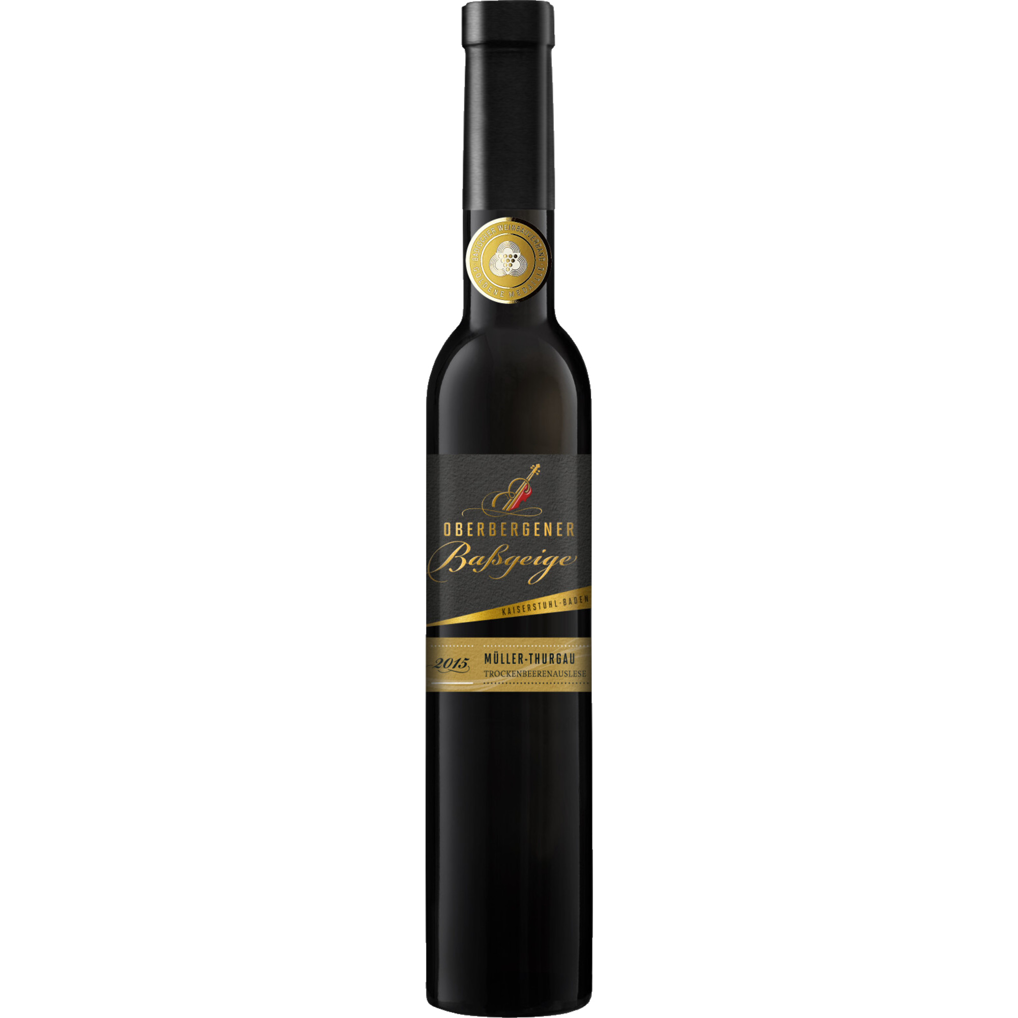 Oberbergener Baßgeige Müller-Thurgau, Trockenbeerenauslese, Baden, 0,375L, Baden, 2019, Likörwein