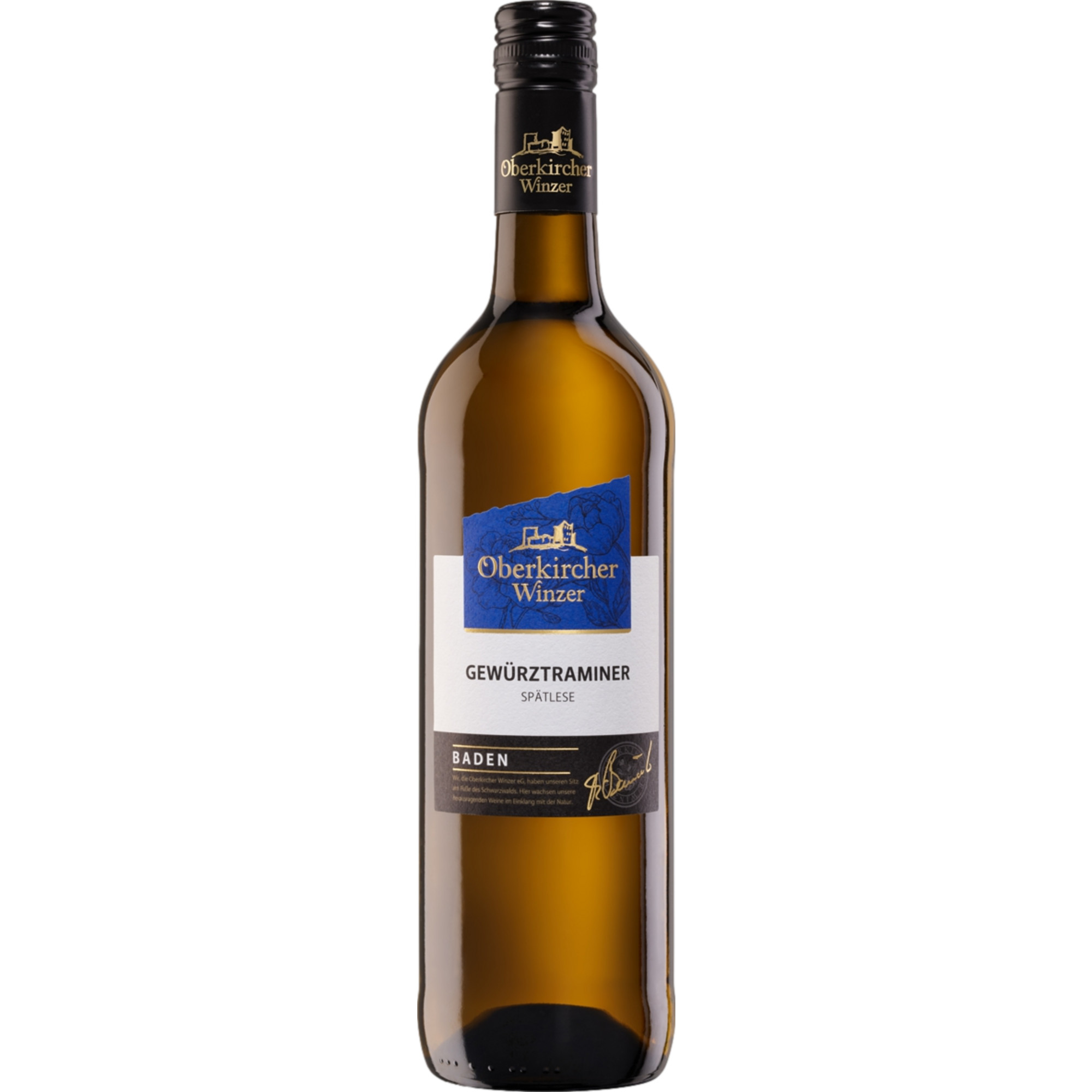Oberkircher Gewürztraminer Spätlese, Süß, Baden, Baden, 2024, Weißwein