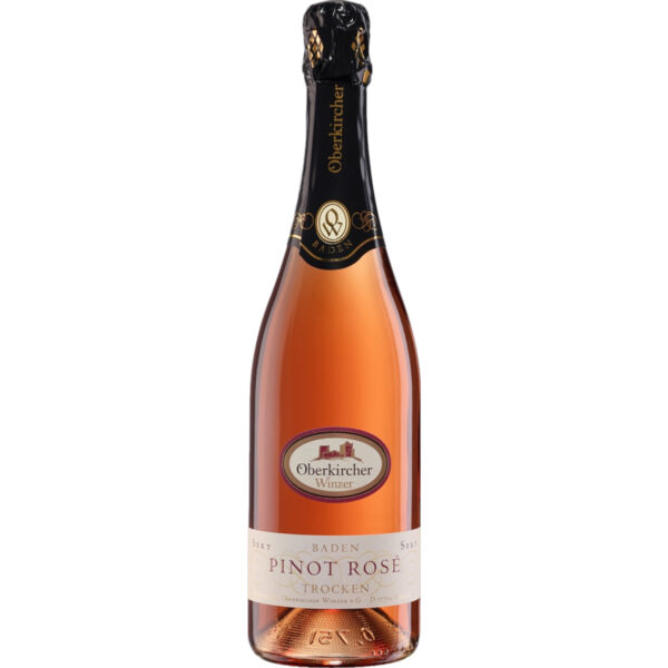 Oberkircher Pinot Sekt Rosé, Trocken, Baden, Baden, 2024, Schaumwein