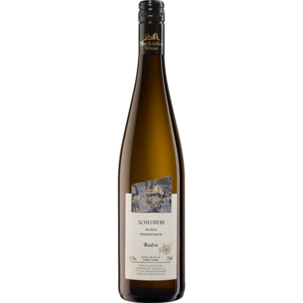 Oberkircher Scheurebe Auslese, Süß, Baden, Baden, 2023, Weißwein