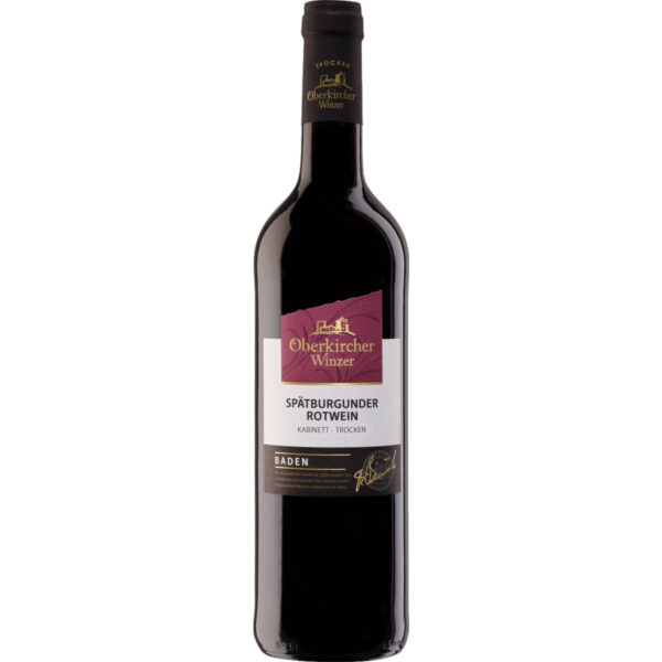 Oberkircher Spätburgunder Kabinett, Trocken, Baden, Baden, 2025, Rotwein