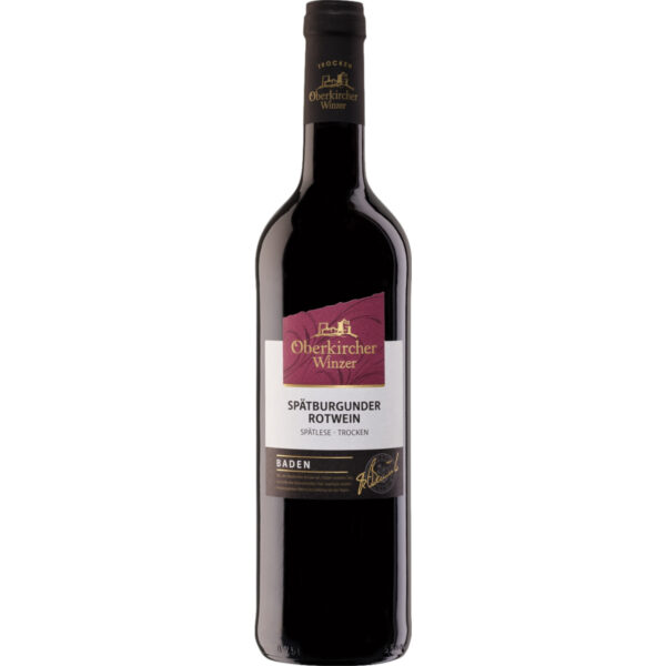 Oberkircher Spätburgunder Spätlese, Trocken, Baden, Baden, 2024, Rotwein