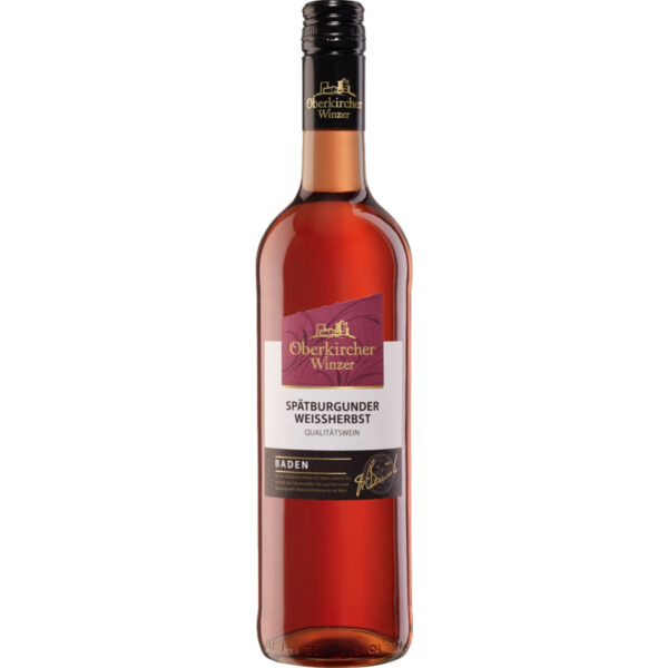 Oberkircher Spätburgunder Weißherbst, Mild, Baden, Baden, 2024, Roséwein