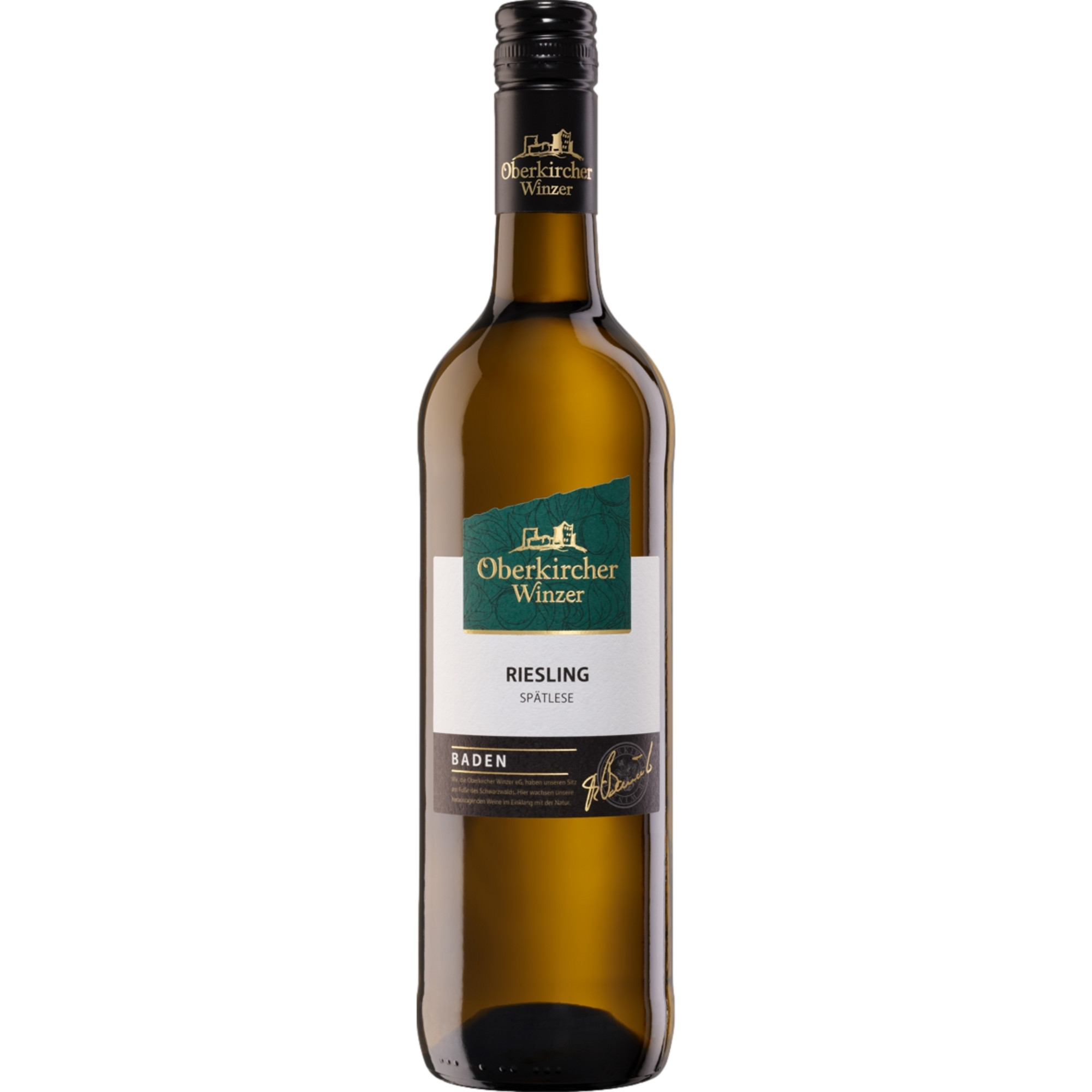 Oberkircher Winzer Riesling Spätlese, Mild, Baden, Baden, 2024, Weißwein
