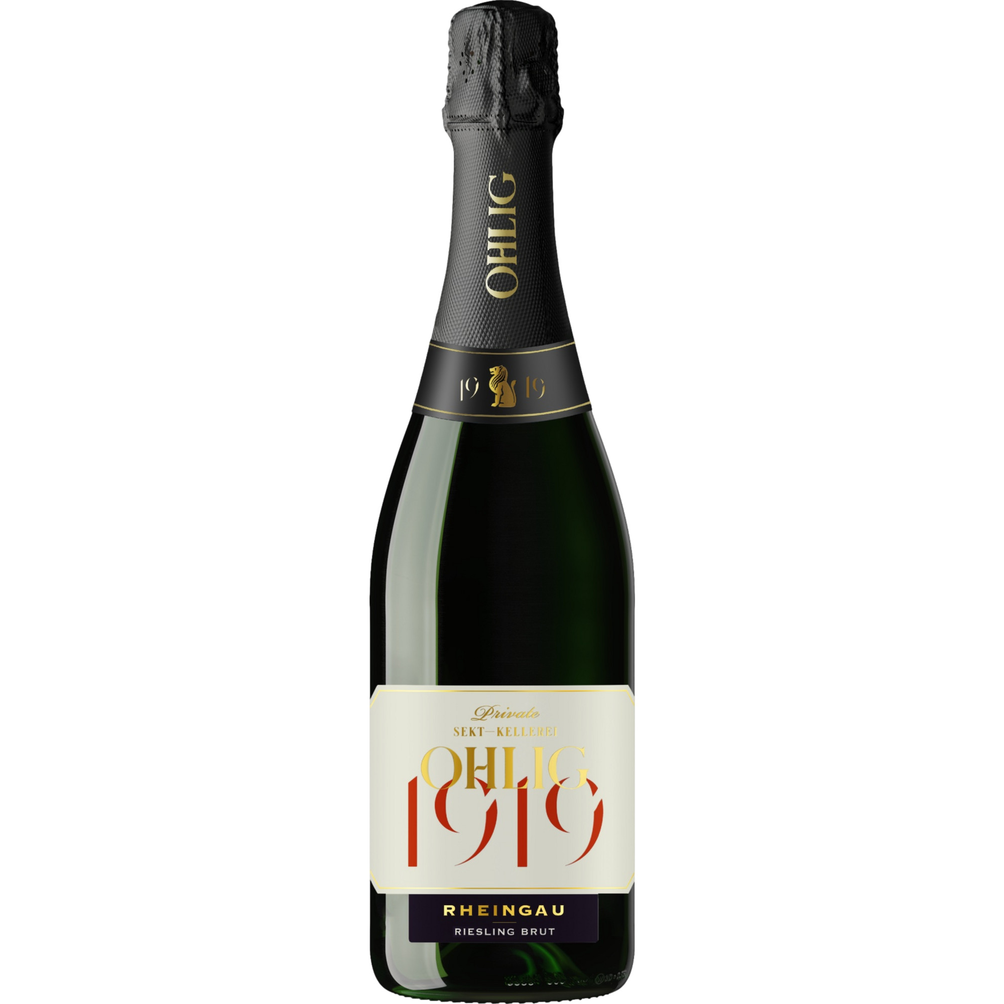 Ohlig Riesling Sekt, Brut, Rheingau, Rheingau, 2024, Schaumwein