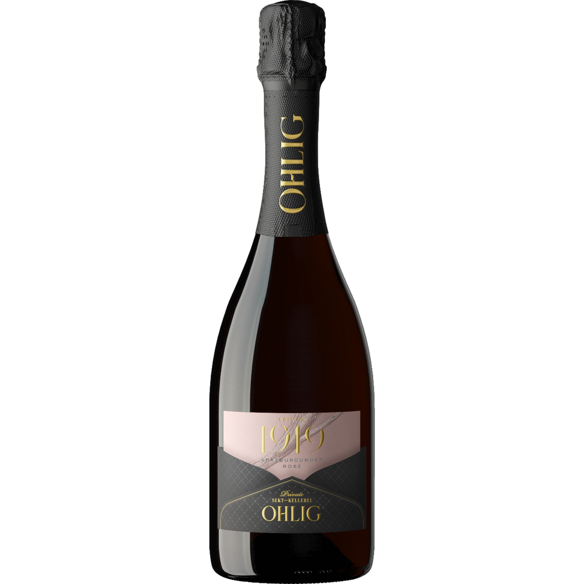 Ohlig Spätburgunder Sekt, Brut, Rheingau, Rheingau, 2024, Schaumwein