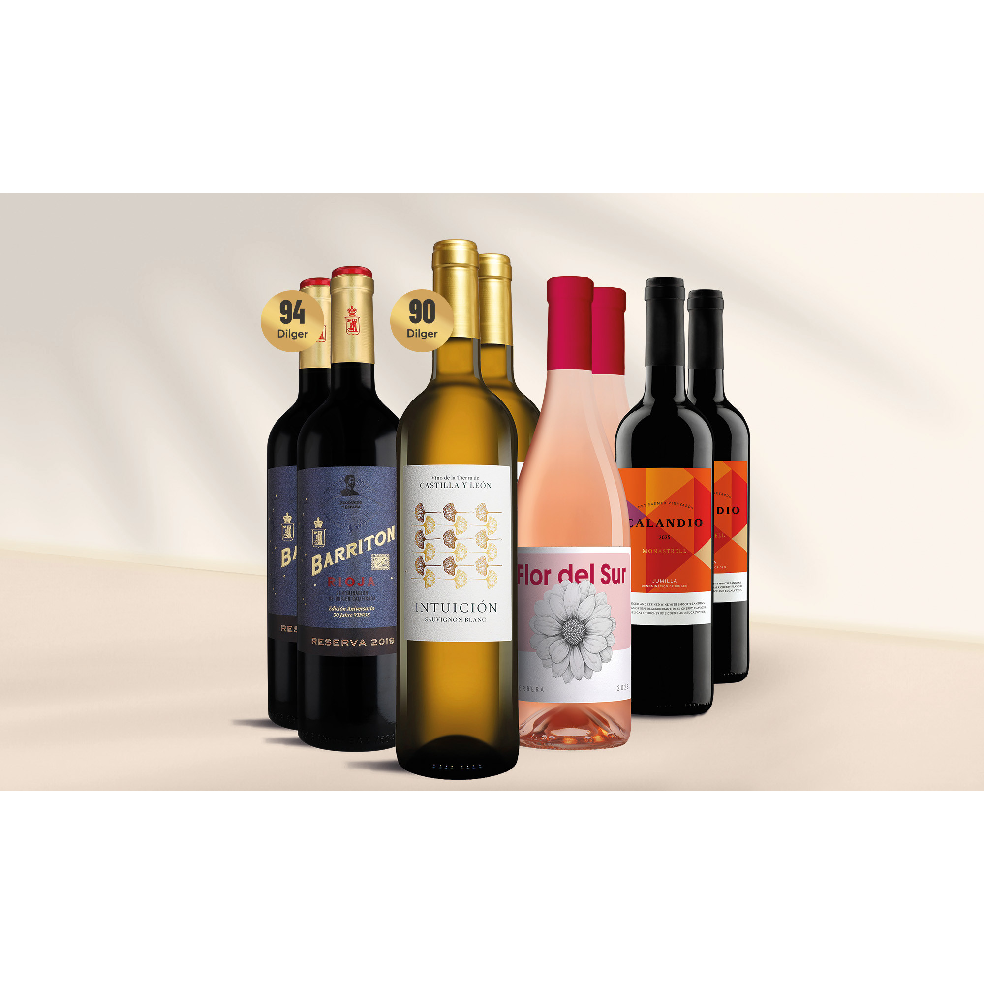 Oktober-Genießer-Paket 6L Weinpaket aus Spanien