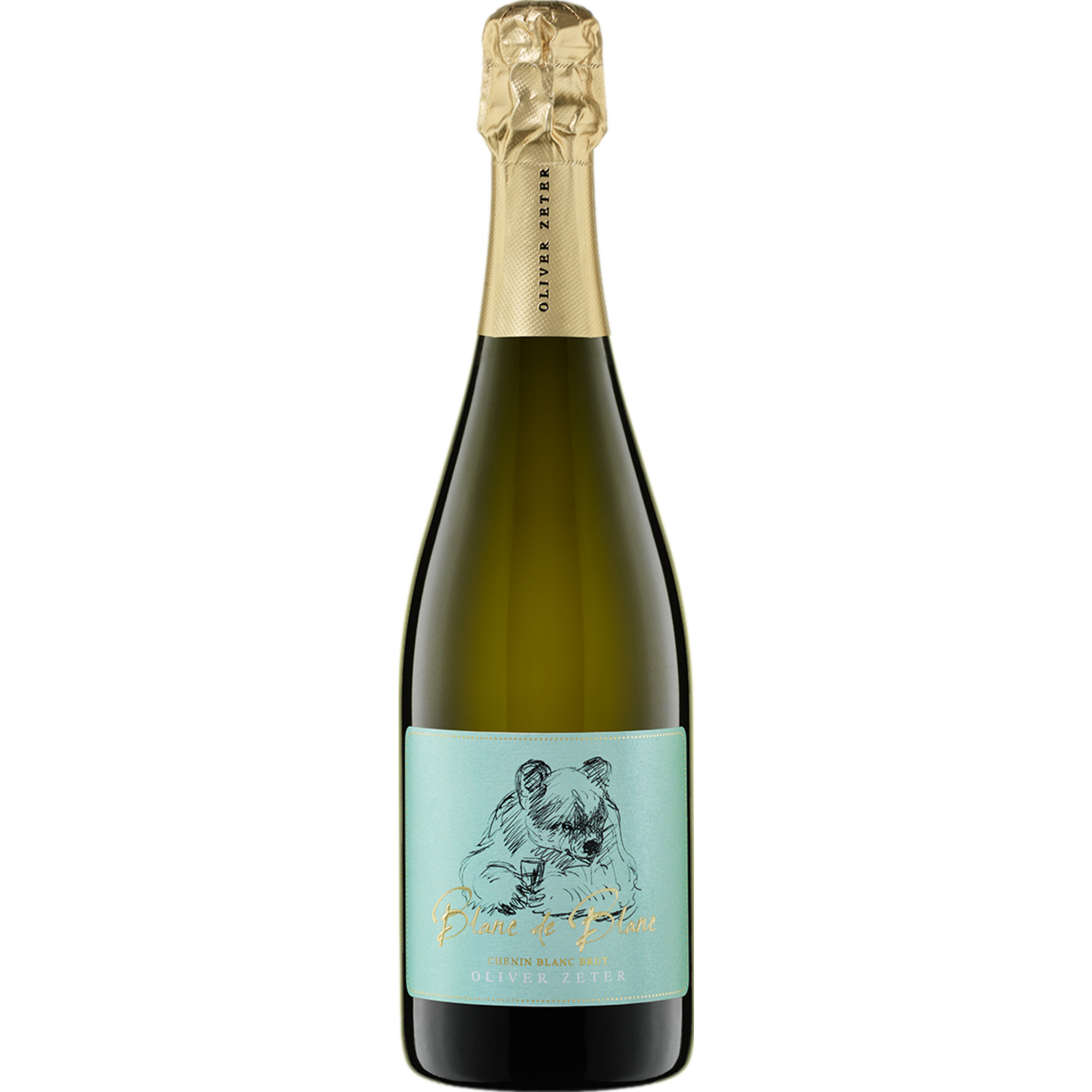 Oliver Zeter Blanc de Blanc Chenin Blanc, Brut, Pfalz, Pfalz, 2020, Weißwein