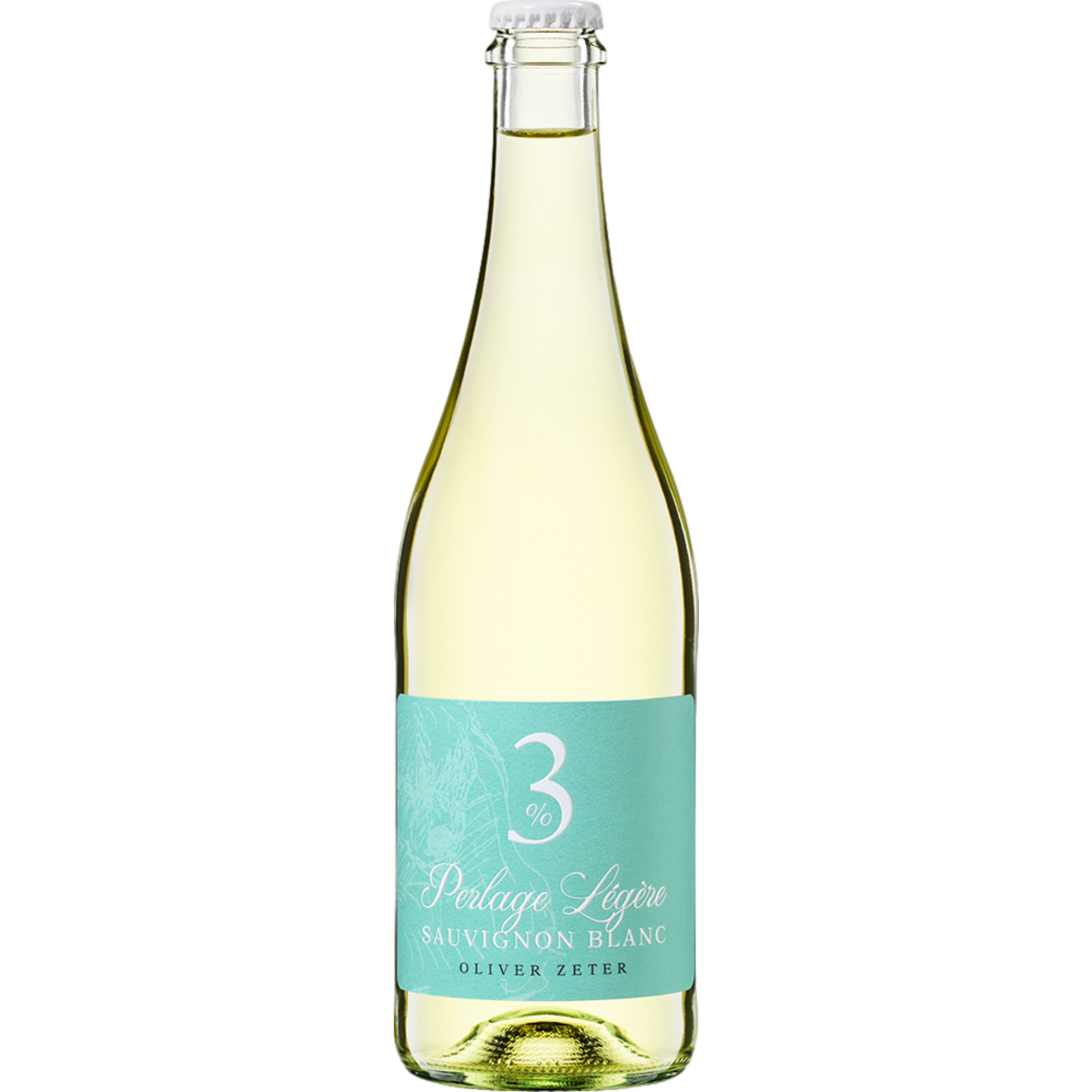 Oliver Zeter Perlage Légère 3% Sauvignon Blanc, Trocken, Pfalz, Pfalz, 2024, Schaumwein