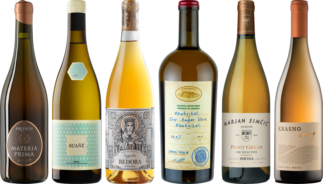 Orange Wein Premium Verkostungsset