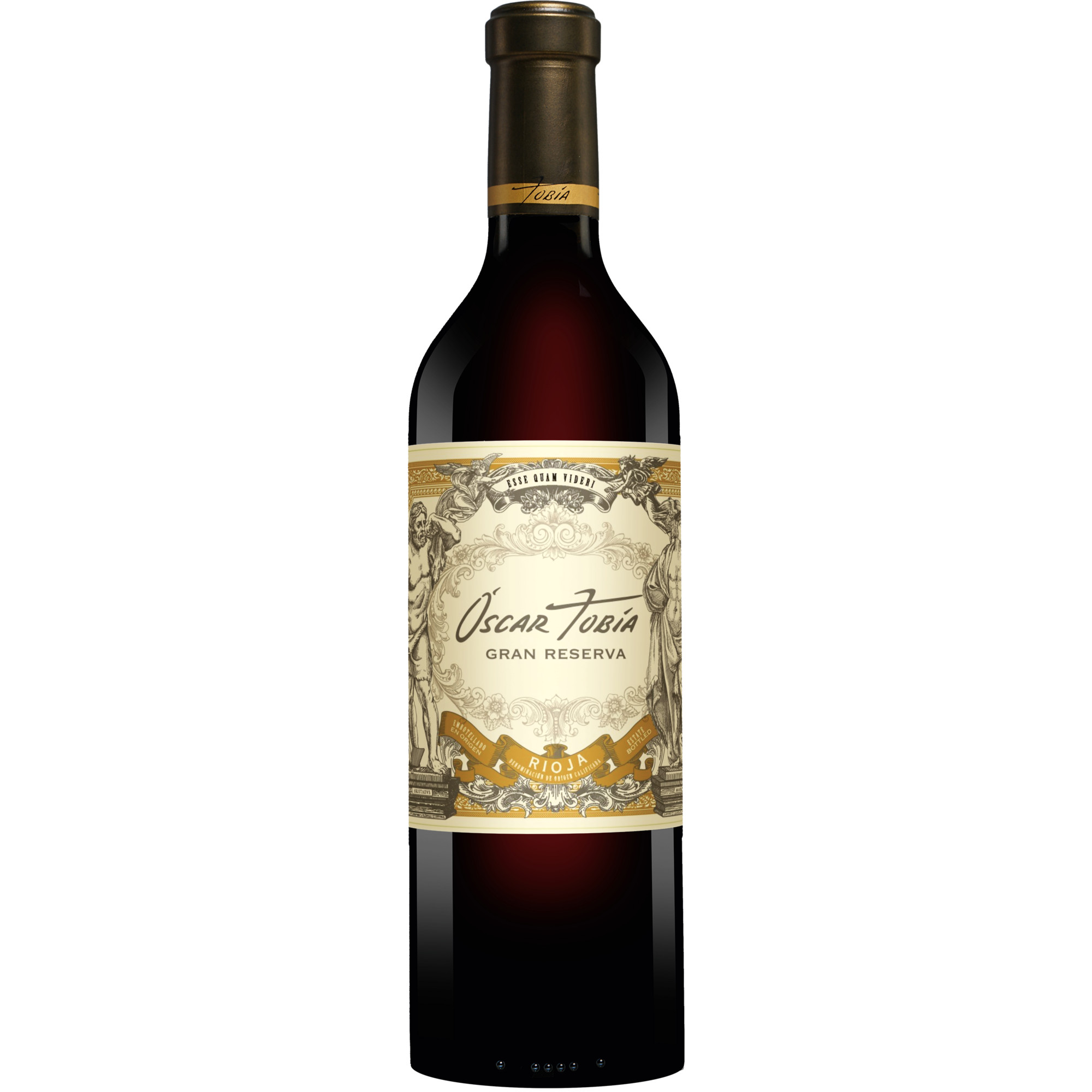 Óscar Tobía Gran Reserva 2017 0.75L 14.5% Vol. Rotwein Trocken aus Spanien