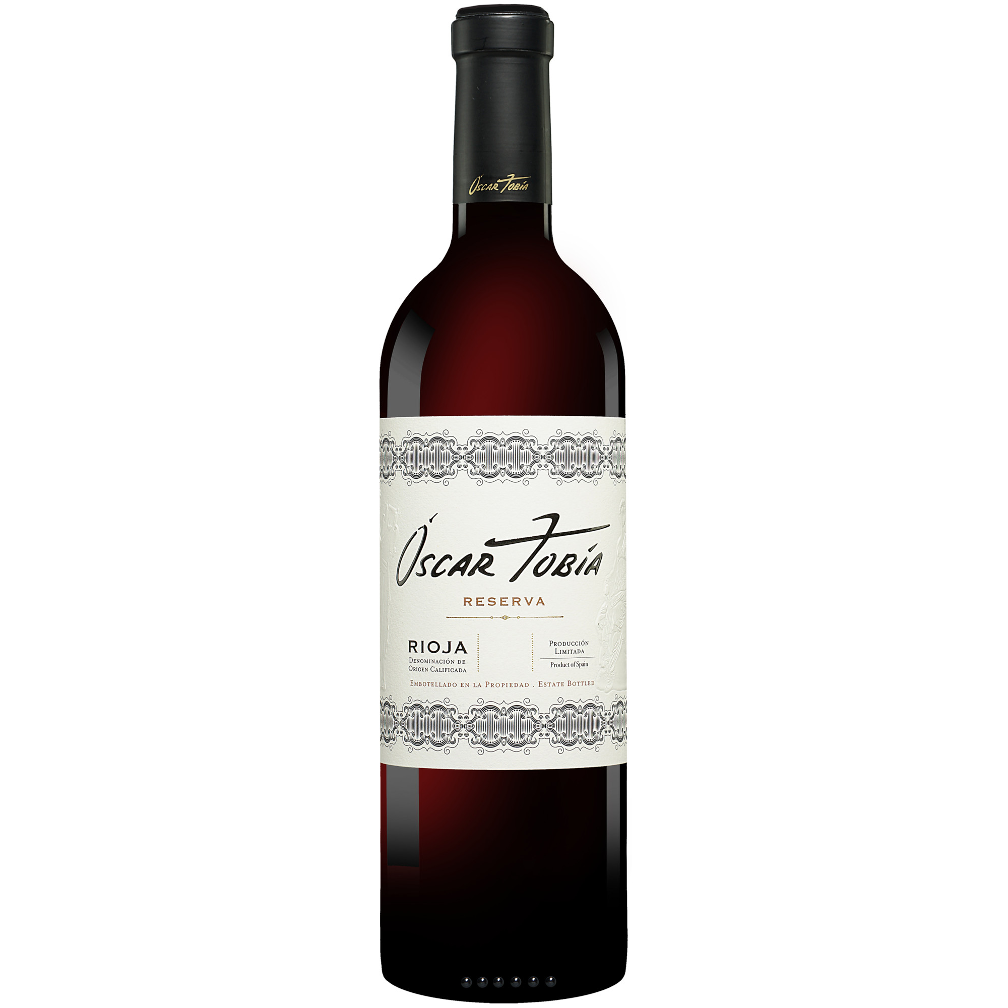 Óscar Tobía Reserva 2018 0.75L 15% Vol. Rotwein Trocken aus Spanien