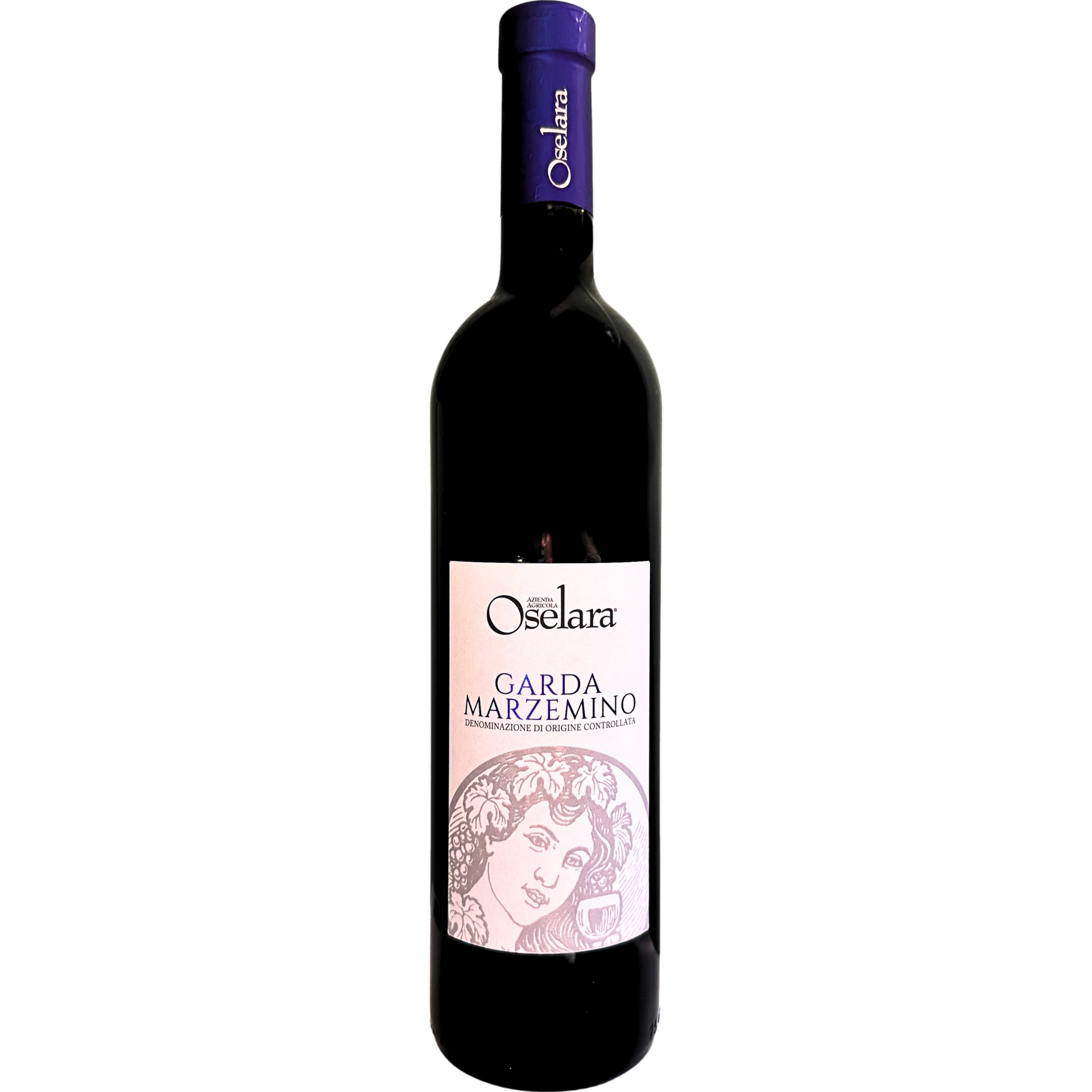 Oselara Garda Marzemino Rosso, Garda DOC, Lombardei, 2020, Rotwein