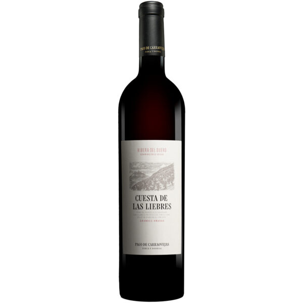Pago de Carraovejas »Cuesta de las Liebres« Reserva 2021 0.75L 15% Vol. Rotwein Trocken aus Spanien