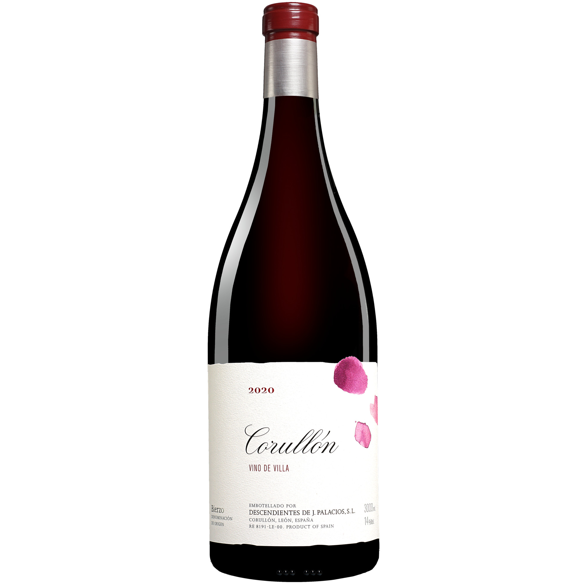 Palacios Bierzo »Villa de Corullón« - 3,0 L. Doppelmagnum 2020 3L 14% Vol. Rotwein Trocken aus Spanien