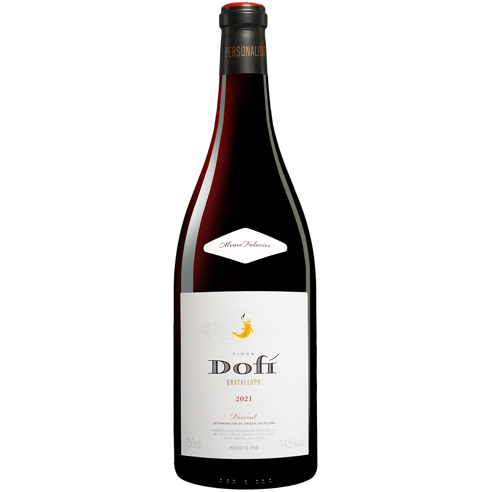 Palacios Priorat »Finca Dofí« - 1,5 L. Magnum 2021 1.5L 14.5% Vol. Rotwein Trocken aus Spanien