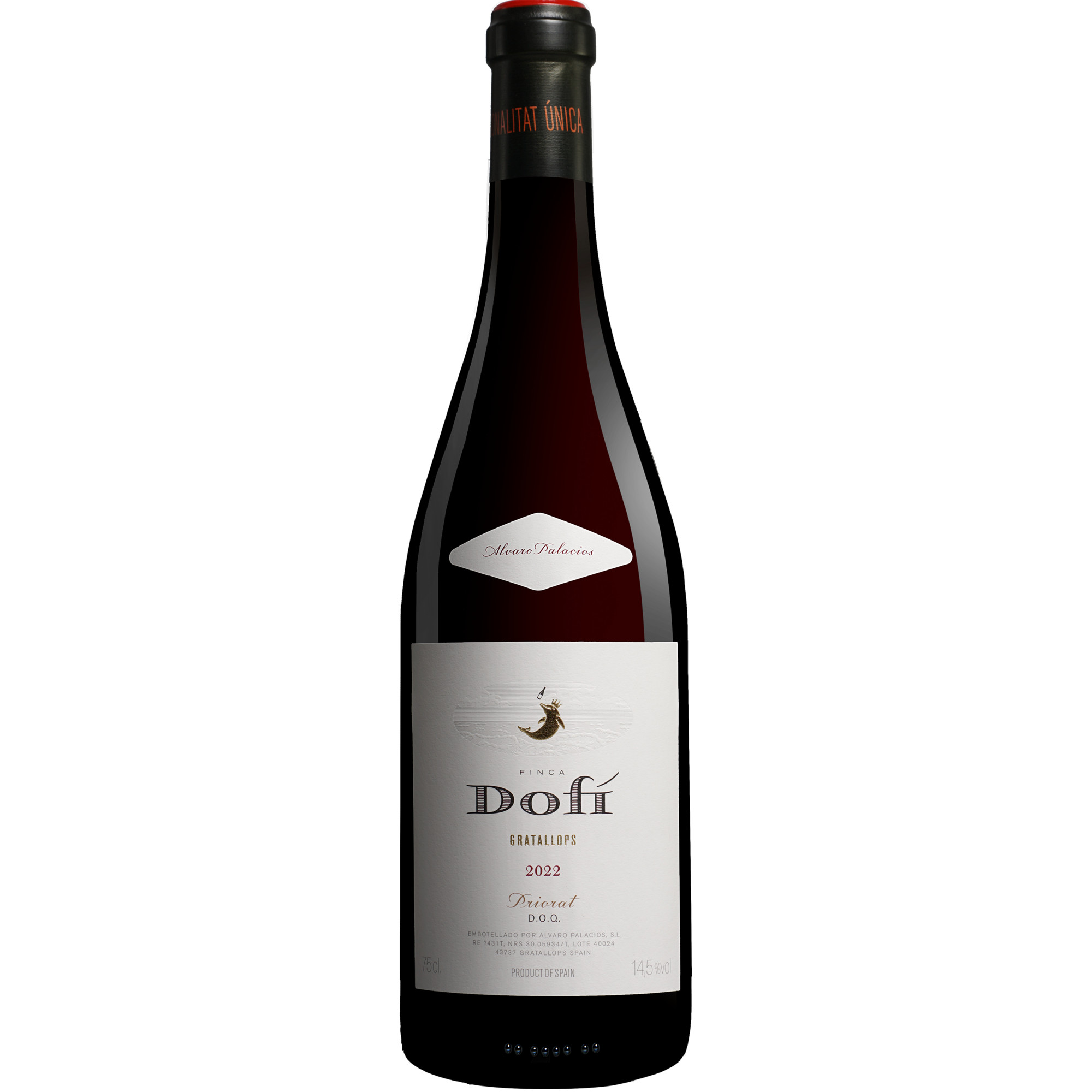 Palacios Priorat »Finca Dofí« 2022 0.75L 14.5% Vol. Rotwein Trocken aus Spanien