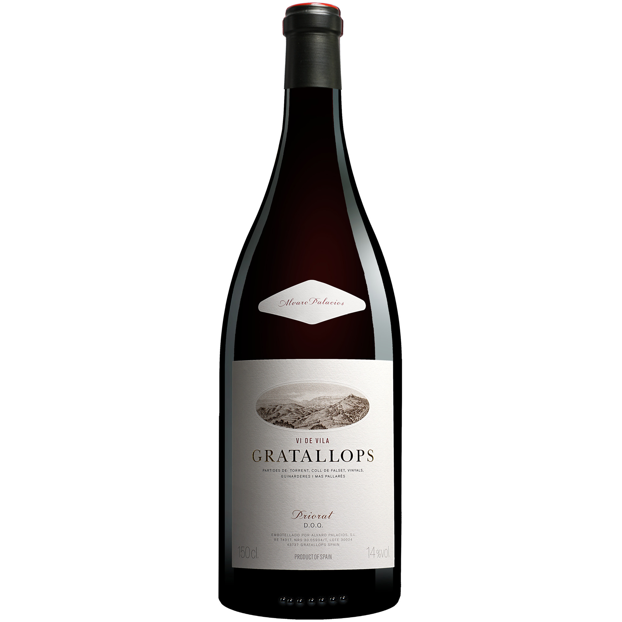 Palacios Priorat »Gratallops Vi de Vila« - 1,5 L: Magnum 2023 1.5L 14.5% Vol. Rotwein Trocken aus Spanien