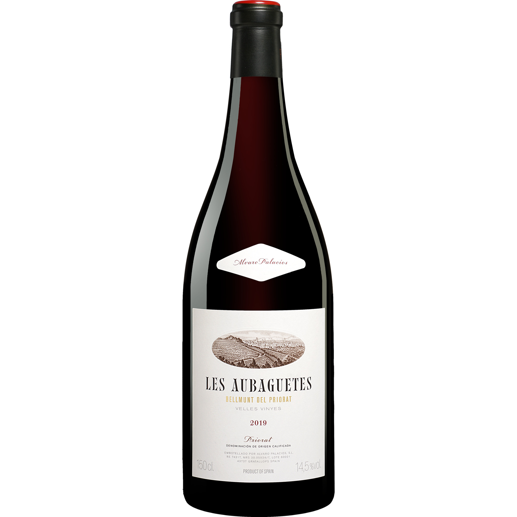 Palacios Priorat »Les Aubaguetes« - 1,5 L. Magnum 2019 1.5L 14.5% Vol. Rotwein Trocken aus Spanien