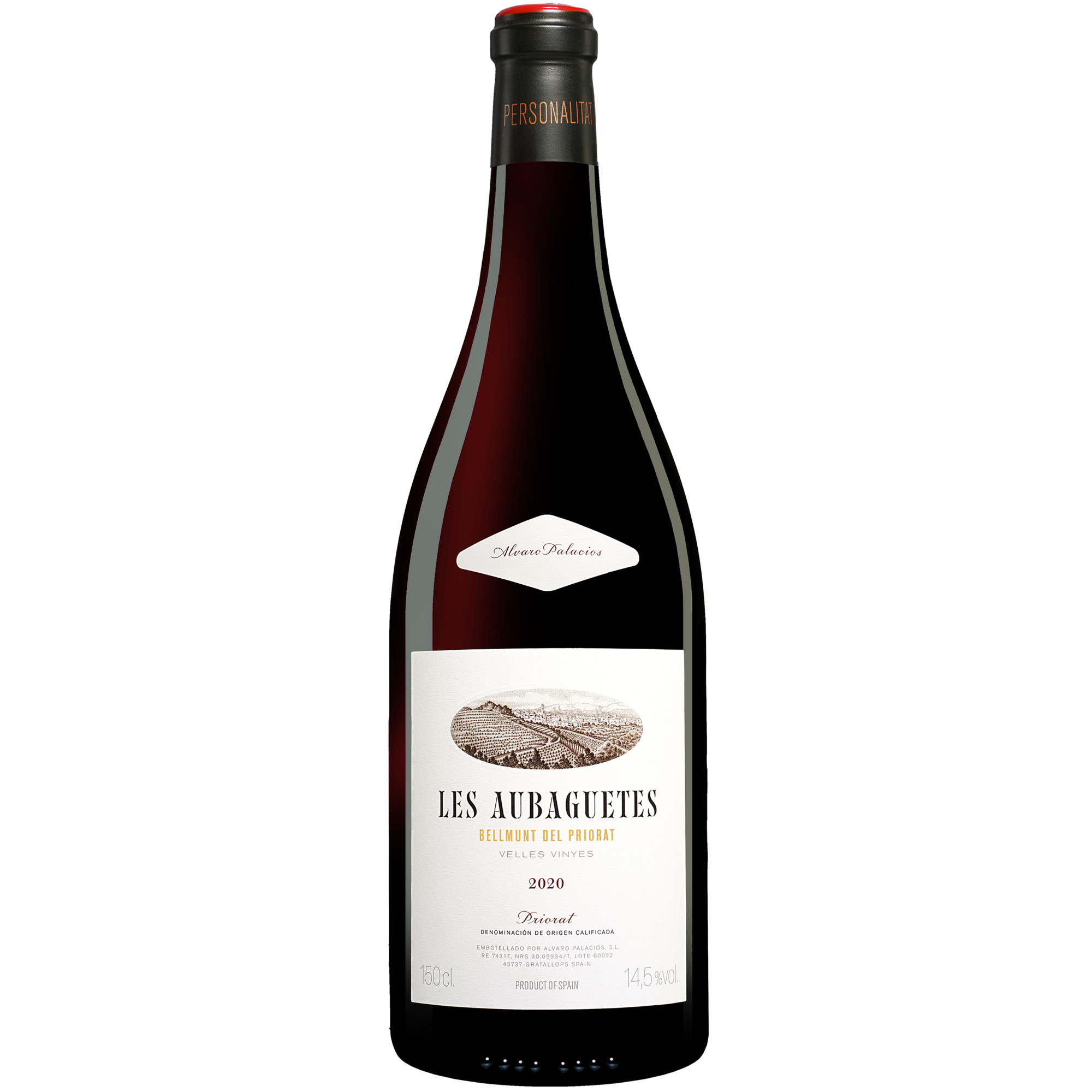 Palacios Priorat »Les Aubaguetes« - 1,5 L. Magnum 2020 1.5L 14.5% Vol. Rotwein Trocken aus Spanien