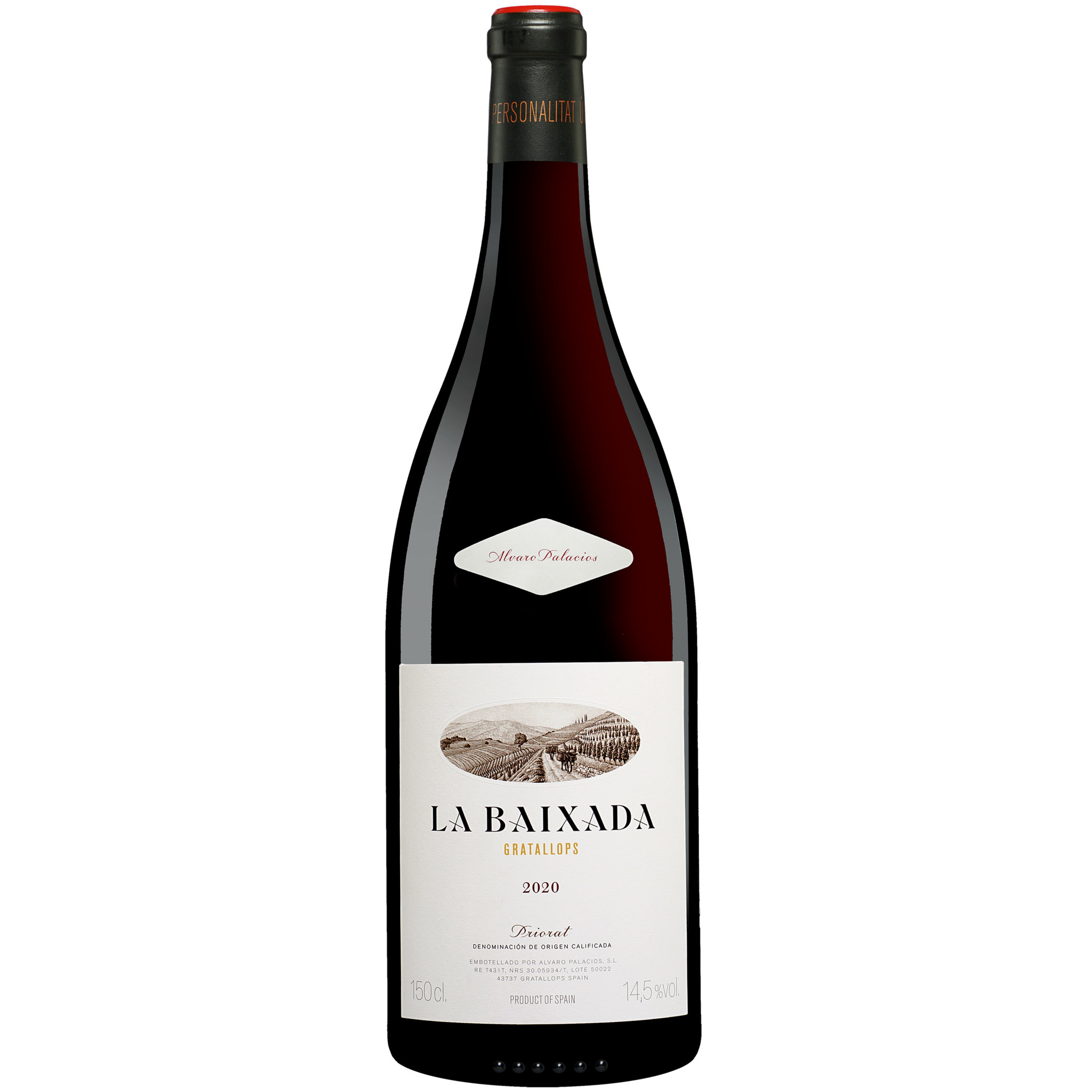 Palacios Proirat La Baixada - 1,5 L. Magnum 2020 1.5L 14.5% Vol. Rotwein Trocken aus Spanien
