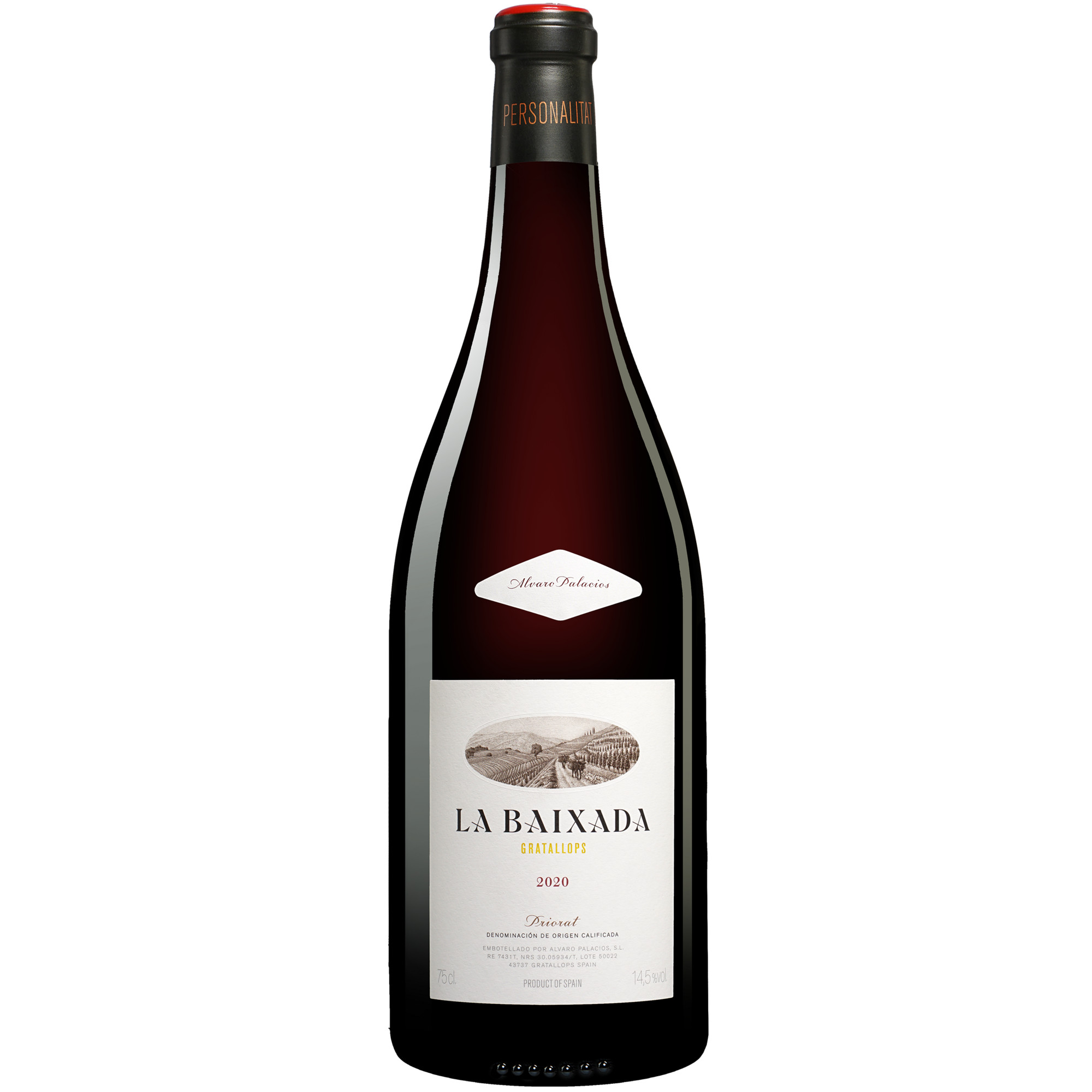 Palacios Proirat La Baixada 2020 0.75L 14.5% Vol. Rotwein Trocken aus Spanien