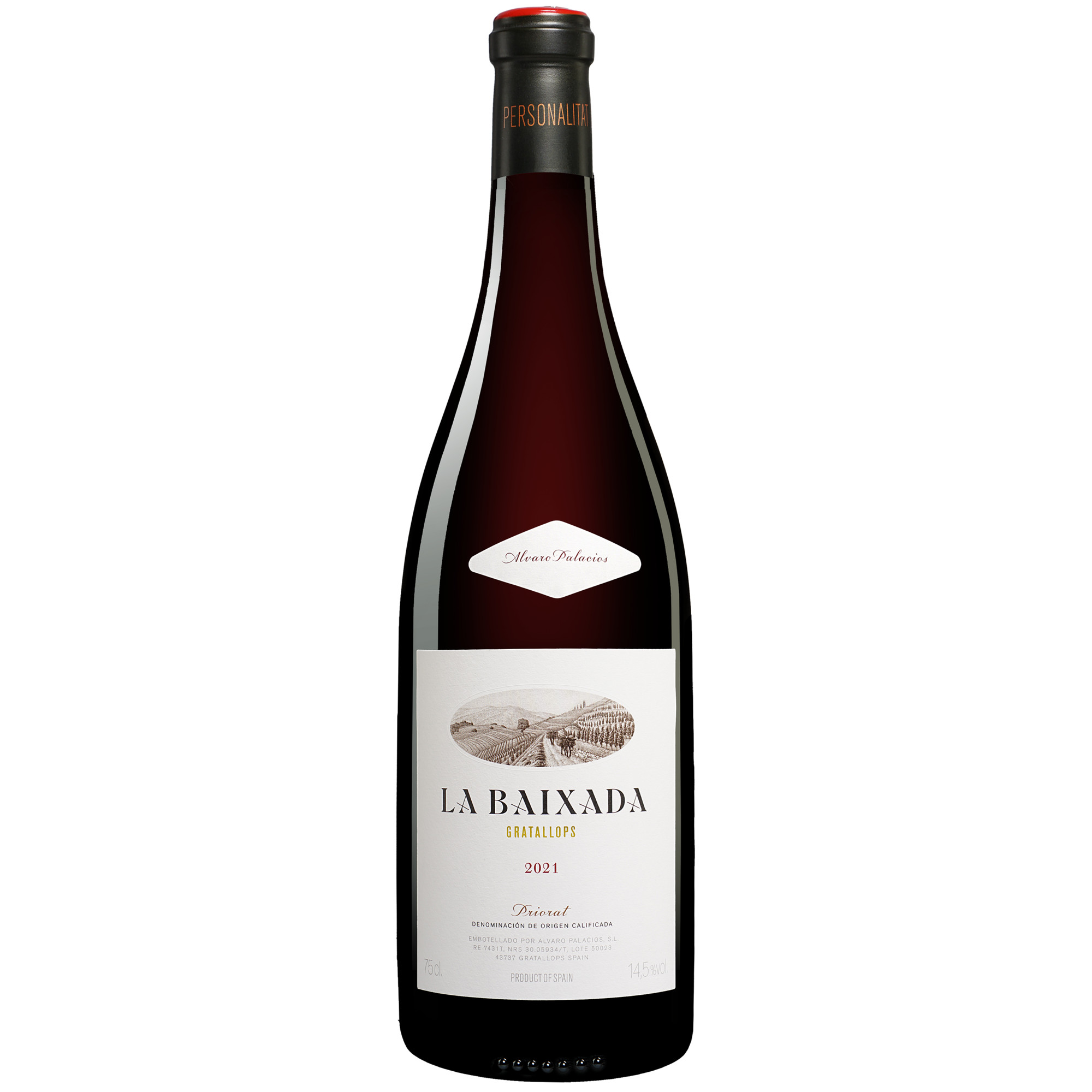 Palacios Proirat La Baixada 2021 0.75L 14.5% Vol. Rotwein Trocken aus Spanien