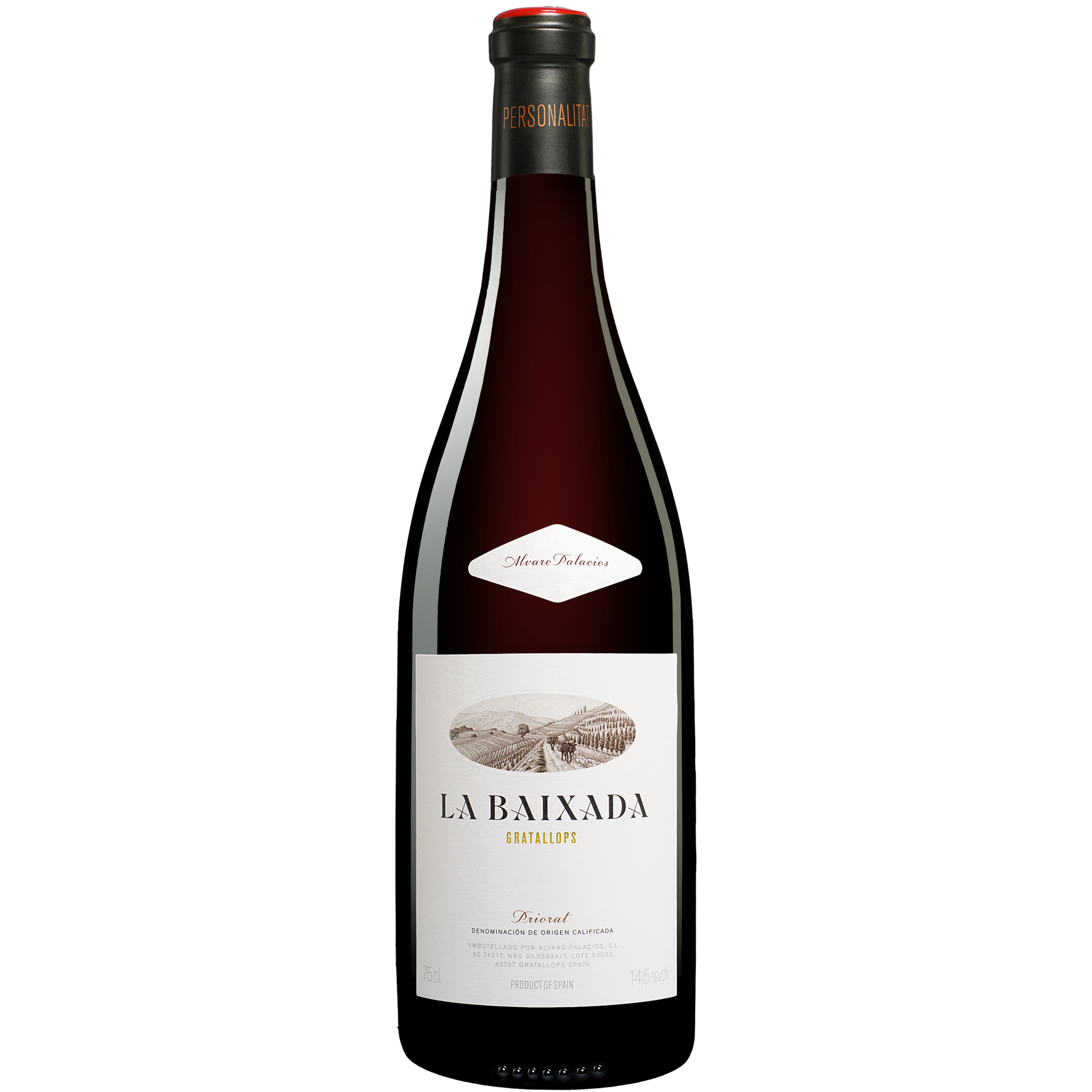 Palacios Proirat La Baixada 2023 0.75L 14.5% Vol. Rotwein Trocken aus Spanien