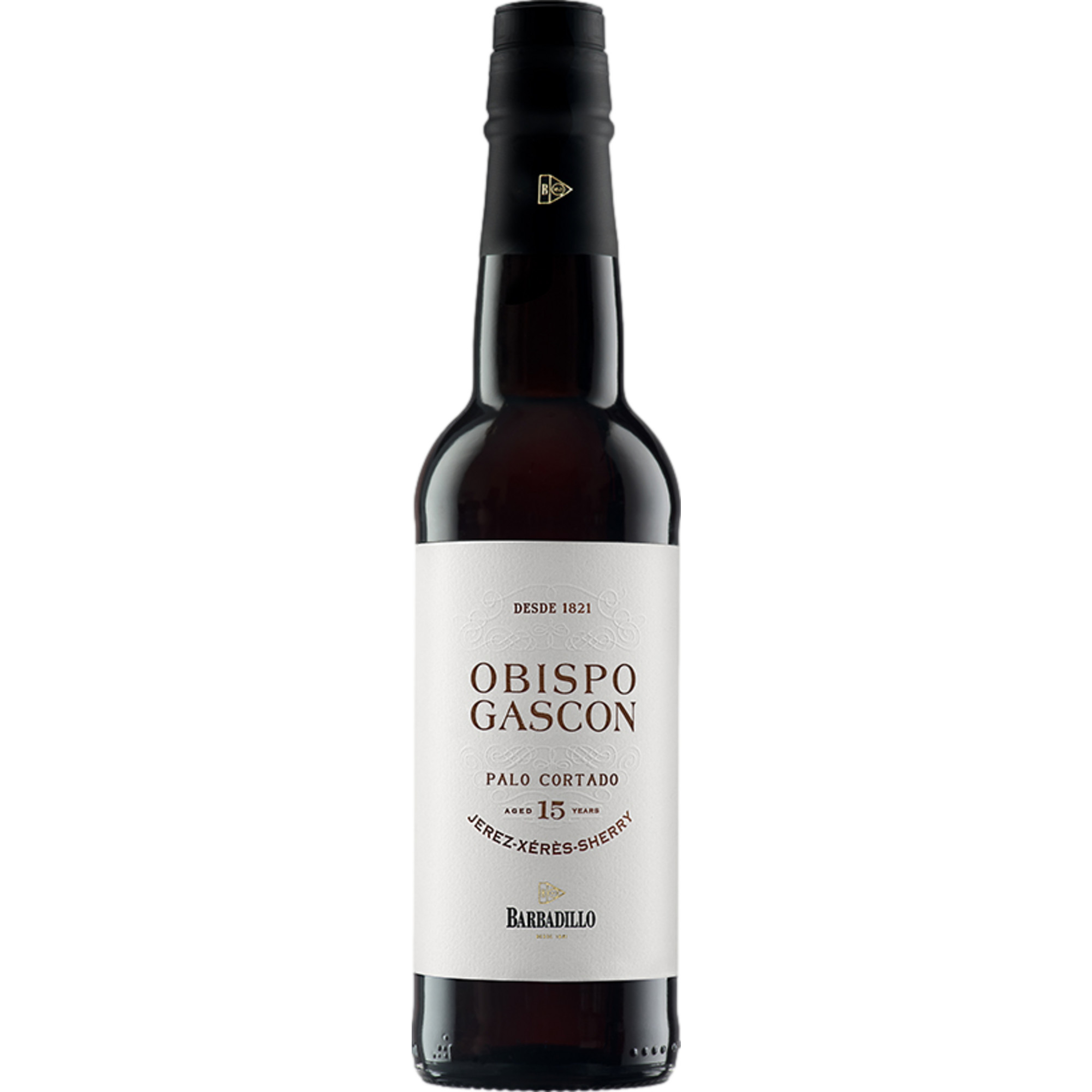 Palo Cortado Obispo Gascon 15 Years, Jerez-Xérès-Sherry DO, 0,375L, 21,5% Vol., Sherry/Jerez, Spirituosen