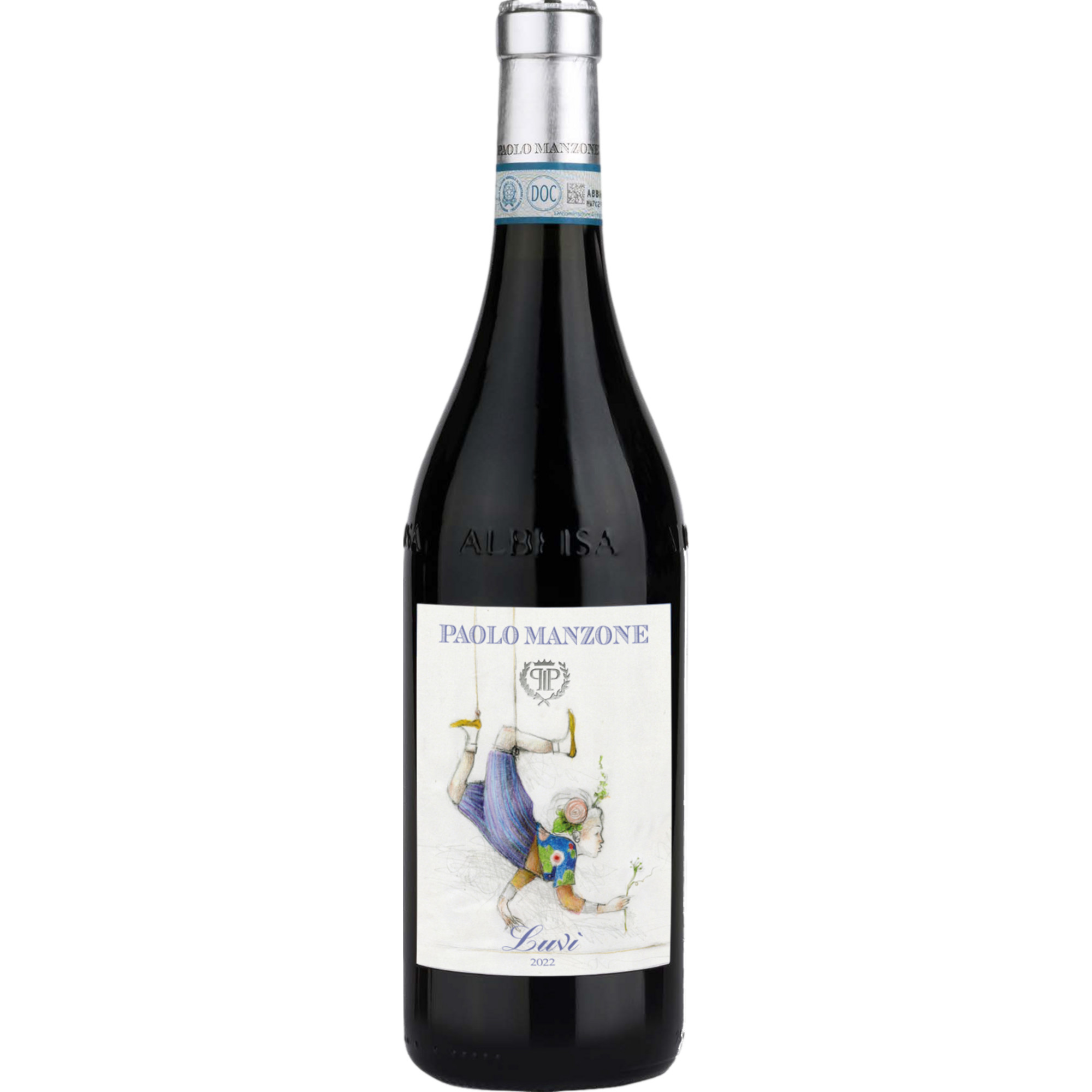 Paolo Manzone Langhe Rosso Luvi, Langhe DOC, Piemont, 2022, Rotwein