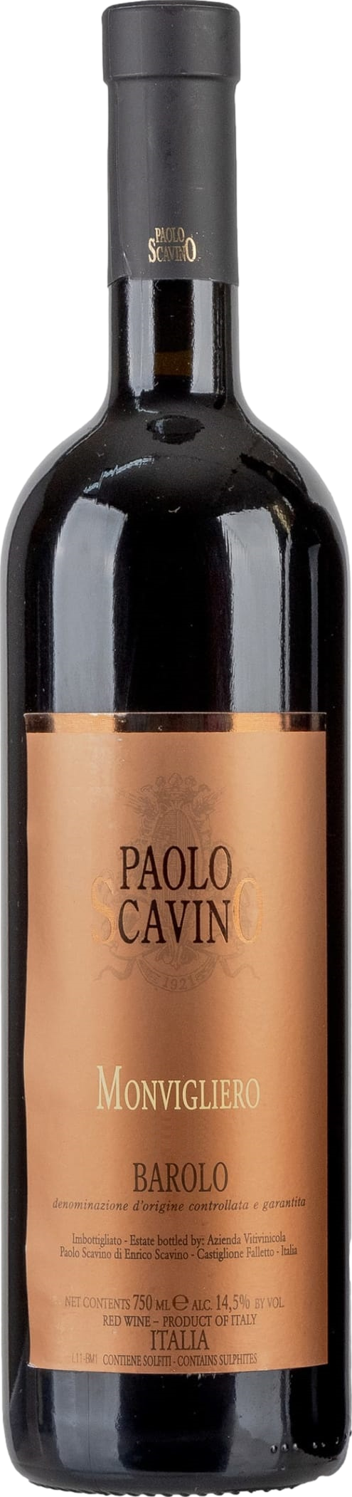 Paolo Scavino Barolo Monvigliero 2020