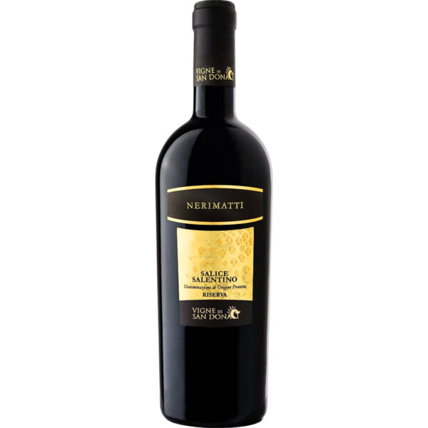 Paololeo Nerimatti Salice Salentino Riserva, Salice Salentino DOC, Apulien, 2014, Rotwein
