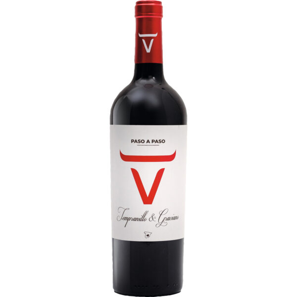Paso a Paso Tempranillo Graciano, Vino de la Tierra de Castilla, Vino de la Tierra de Castilla, 2024, Rotwein