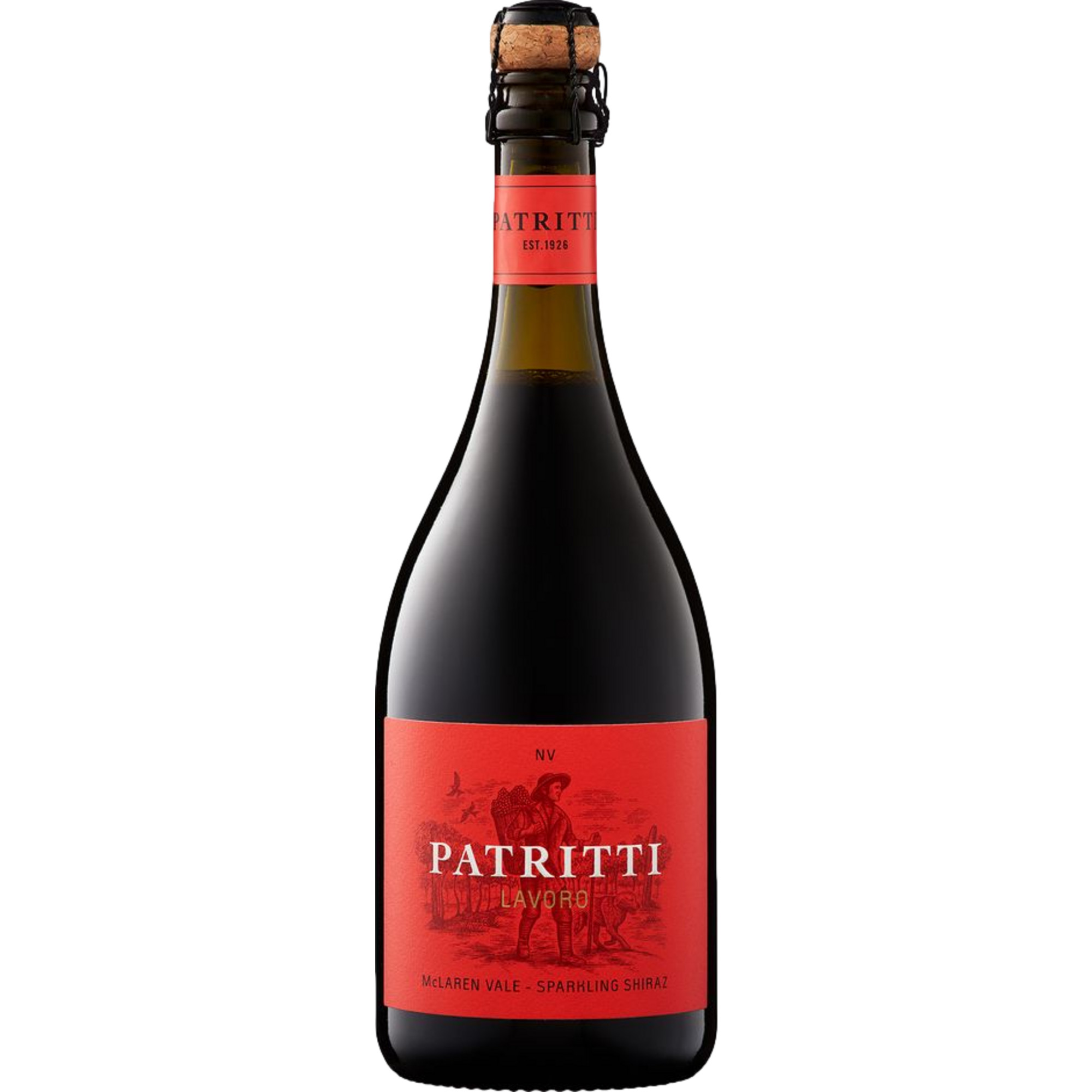 Patritti Lavoro Sparkling Shiraz, McLaren Vale, South Australia, Schaumwein