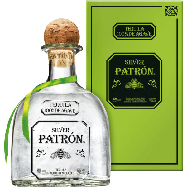 Patròn Silver Tequila, 0,7 L , 40 % vol., Spirituosen