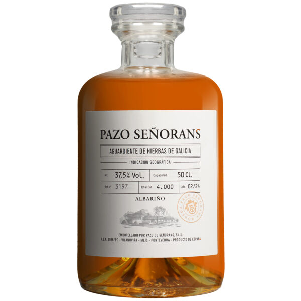 Pazo de Señorans Orujo Hierbas 0.5L 37.5% Vol. aus Spanien