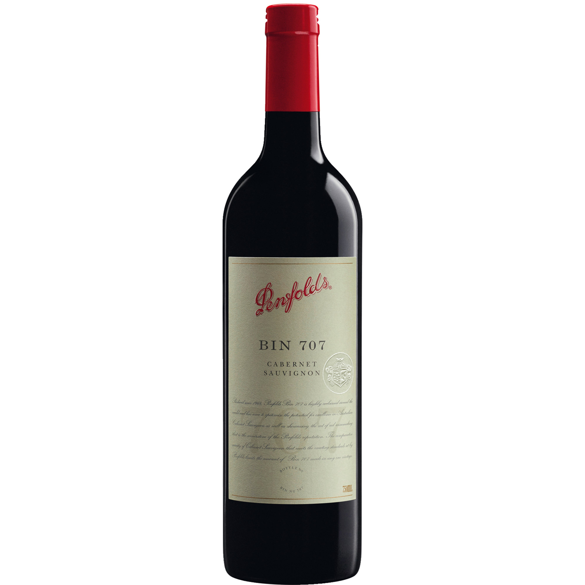 Penfolds BIN 707 Cabernet Sauvignon, South Australia, South Australia, 2021, Rotwein