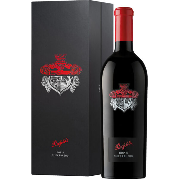 Penfolds Superblend 802.B, South Australia, 6er Geschenkverpackung, Kalifornien, 2018, Rotwein