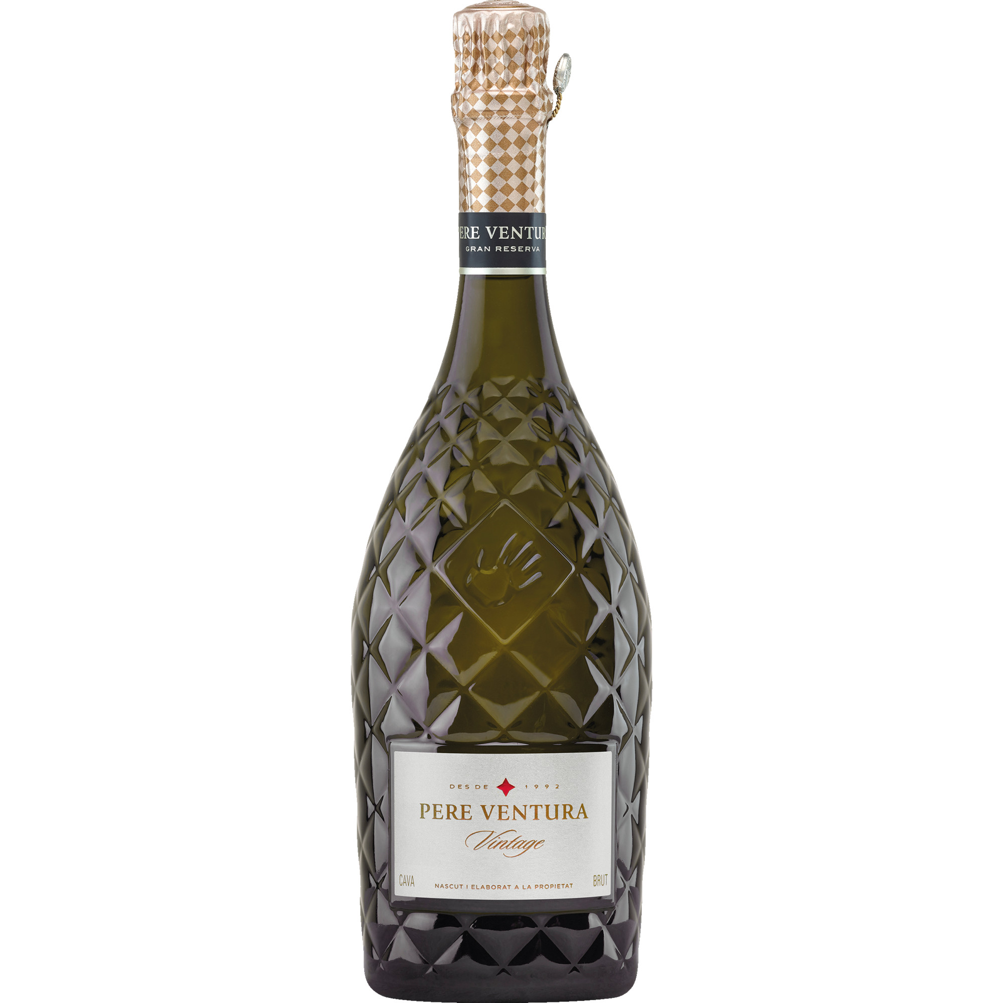 Pere Ventura Vintage Cava, Brut, Cava DO, Cava, 2018, Schaumwein