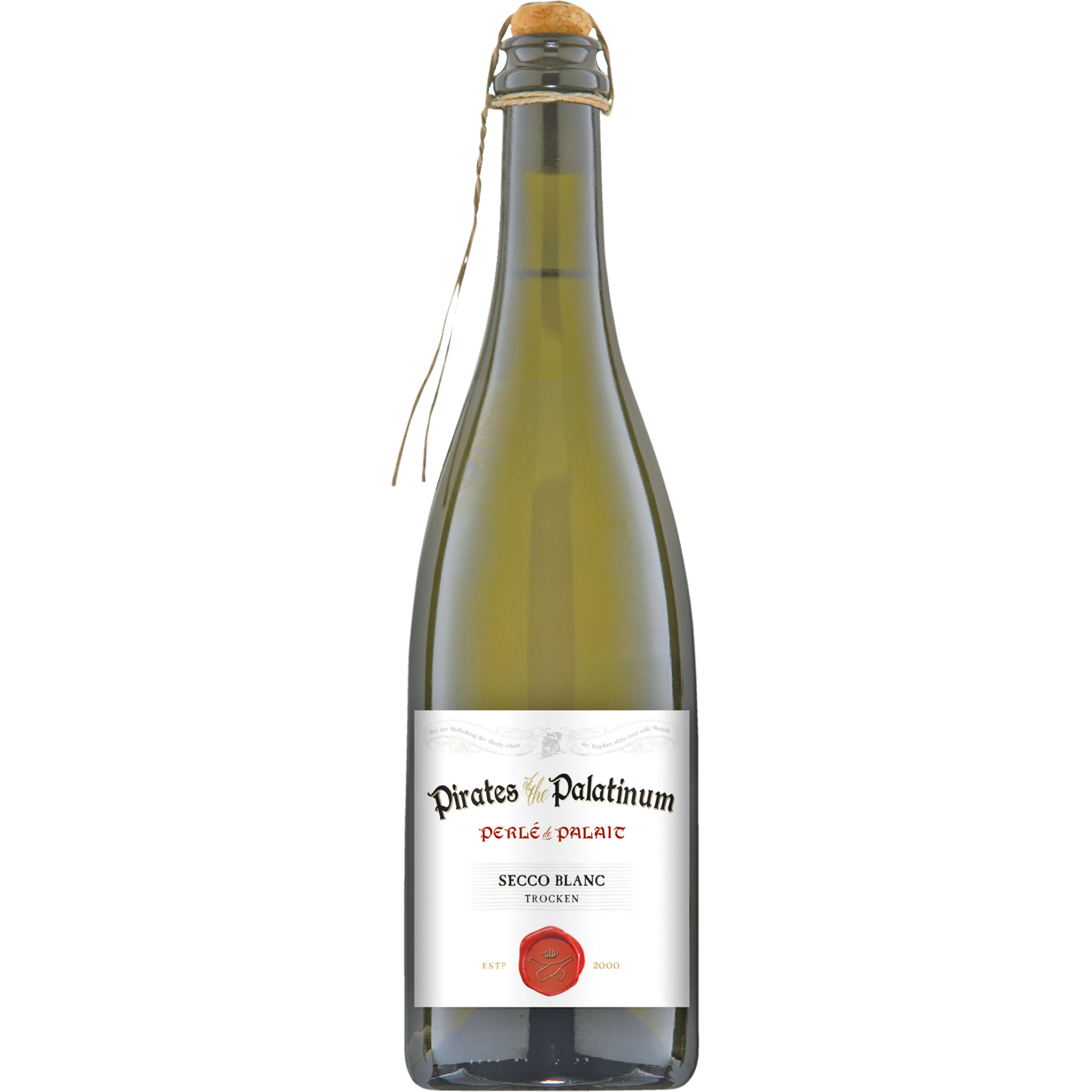 Perlé de Palait Secco Blanc, Tocken, Pfalz, Pfalz, Perlwein / Secco
