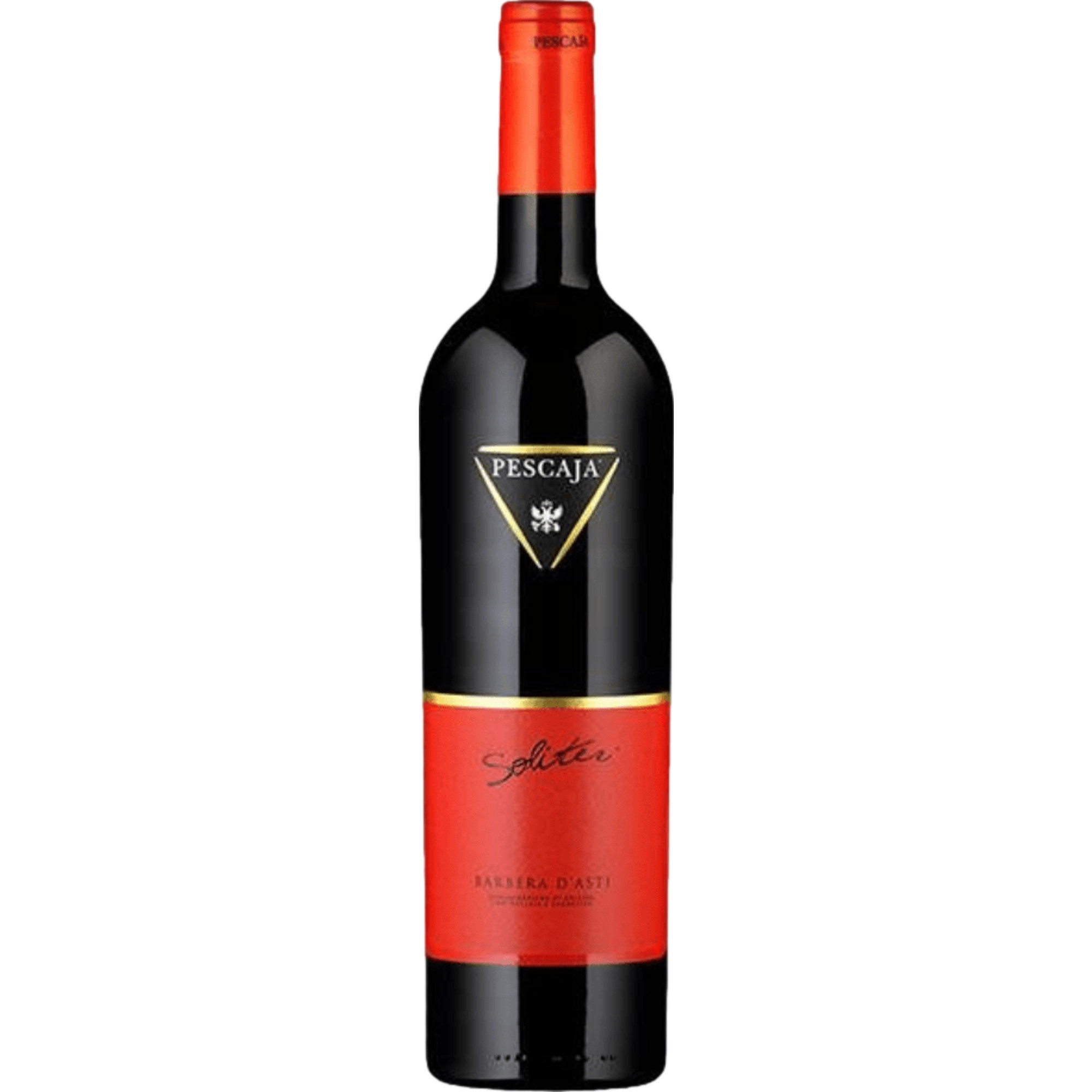 Pescaja Soliter Barbera d'Asti, Barbera d'Asti DOCG, Piemont, 2025, Rotwein