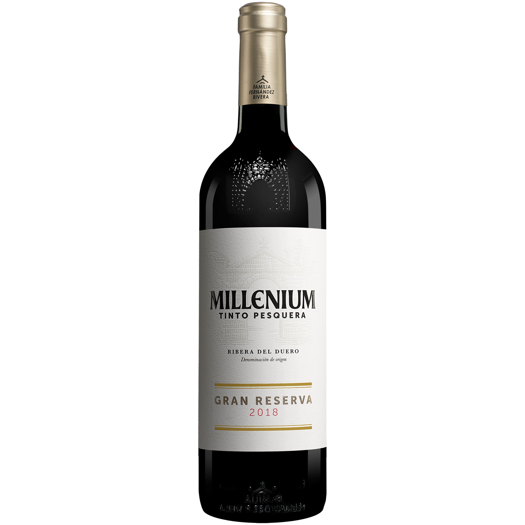 Pesquera Millenium Gran Reserva 2018 0.75L 15% Vol. Rotwein Trocken aus Spanien