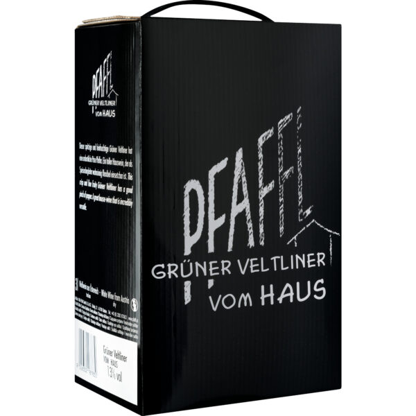 Pfaffl Grüner Veltliner vom Haus, Trocken, Niederösterreich, Bag in Box 3L, Niederösterreich, 2025, Weißwein