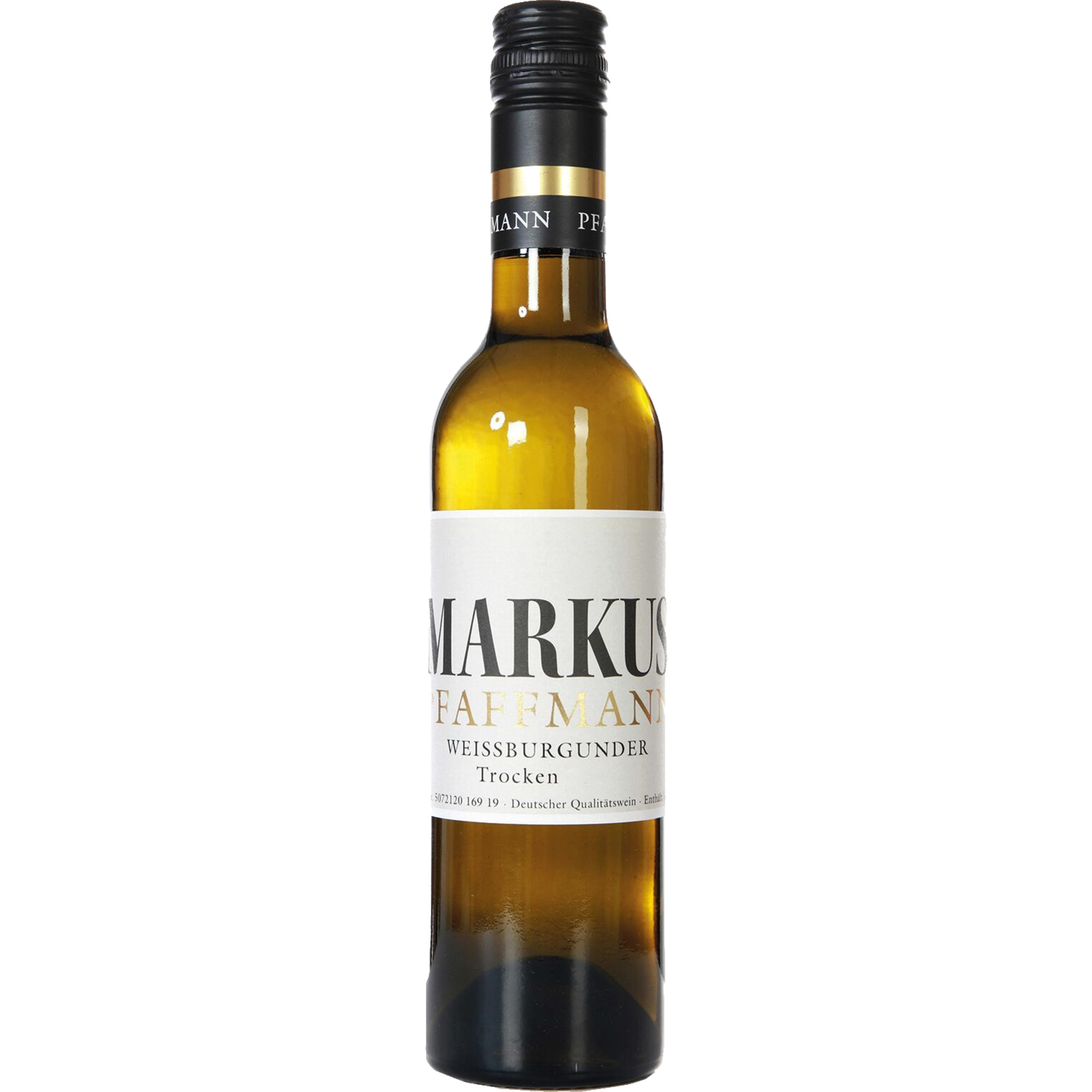 Pfaffmann Weissburgunder, Trocken,Pfalz, 0,375L, Pfalz, 2024, Weißwein