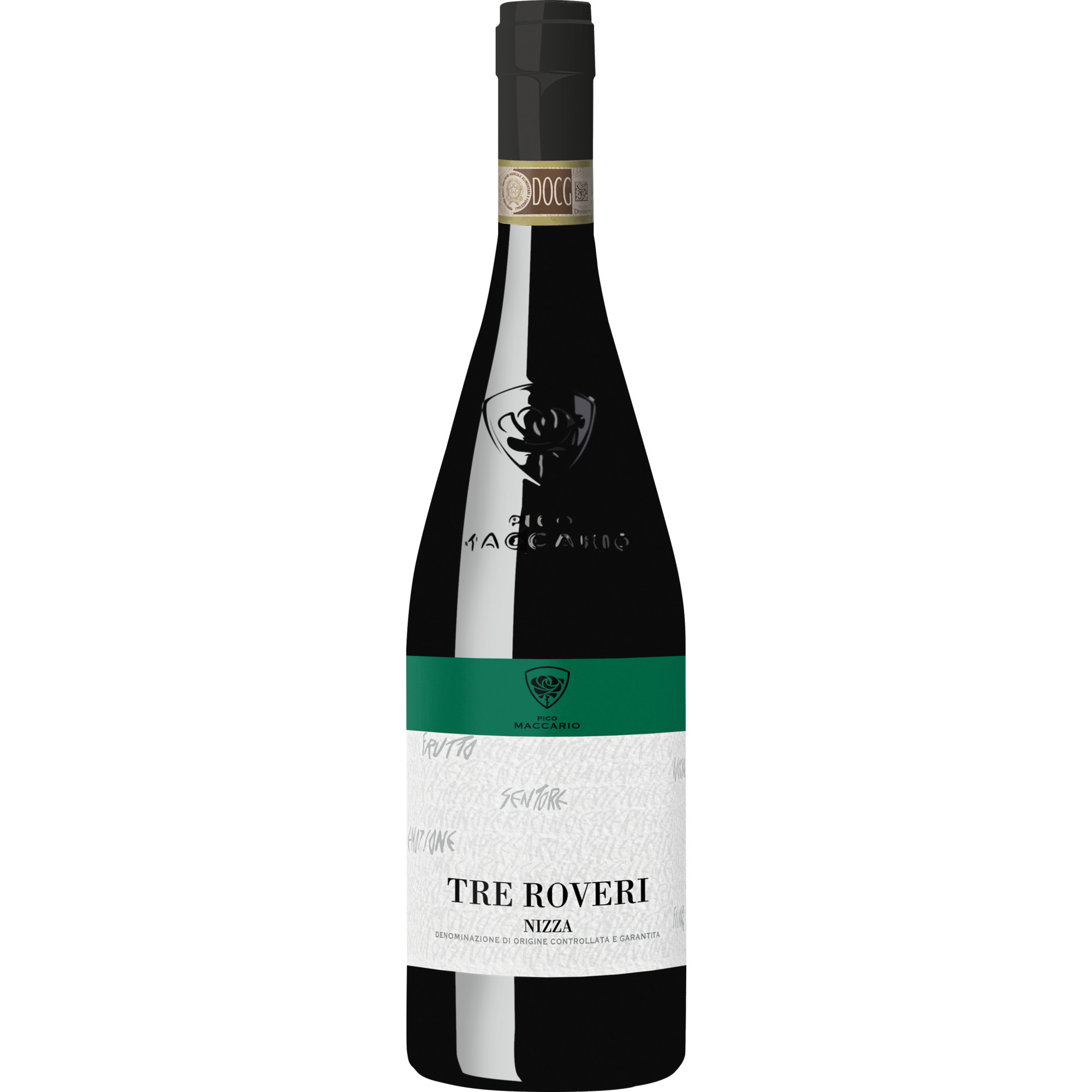Pico Maccario Tre Roveri Barbera d'Asti, Barbera d'Asti Superiore DOCG, Piemont, 2022, Rotwein