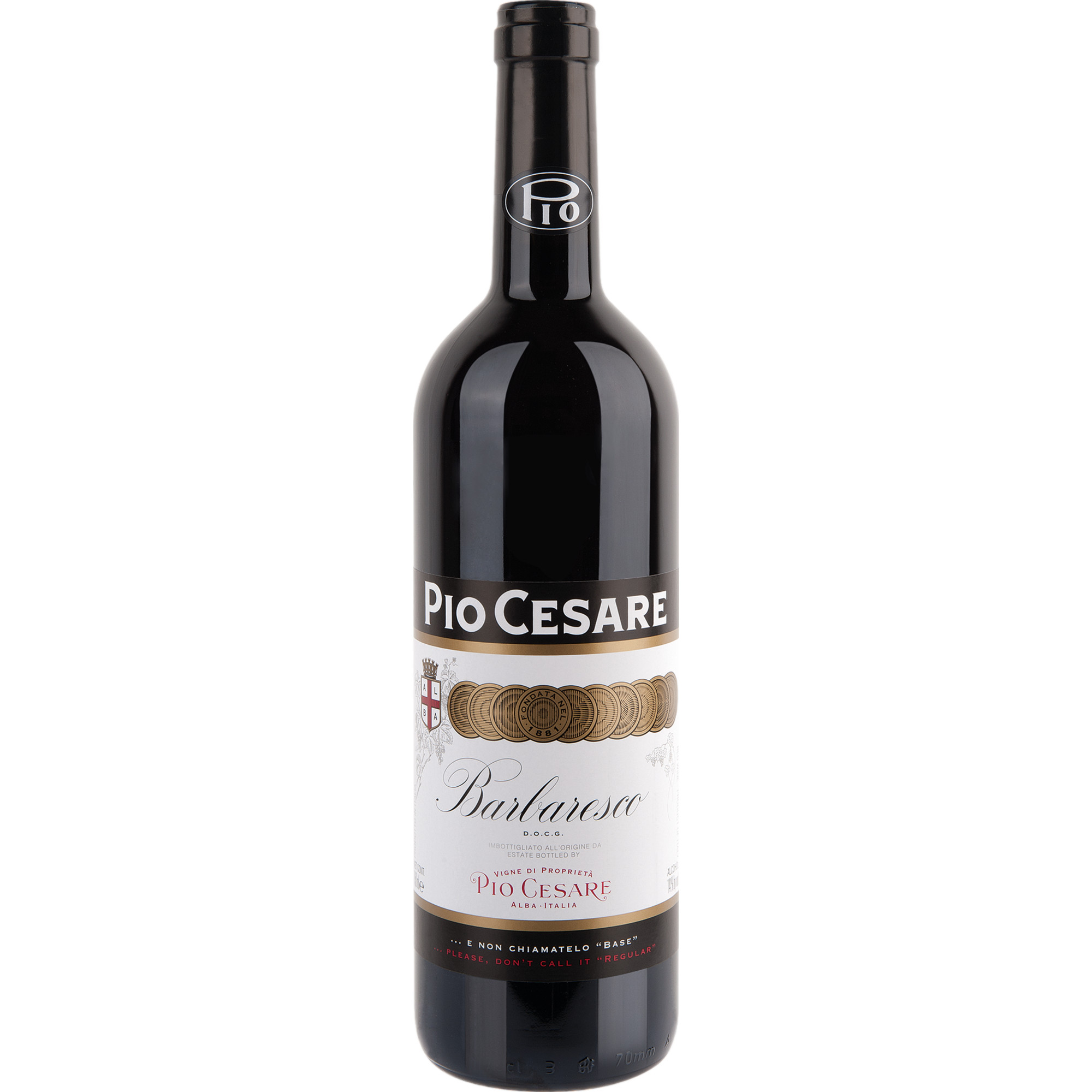 Pio Cesare Barbaresco, Barbaresco DOCG, Magnum, Piemont, 2018, Rotwein