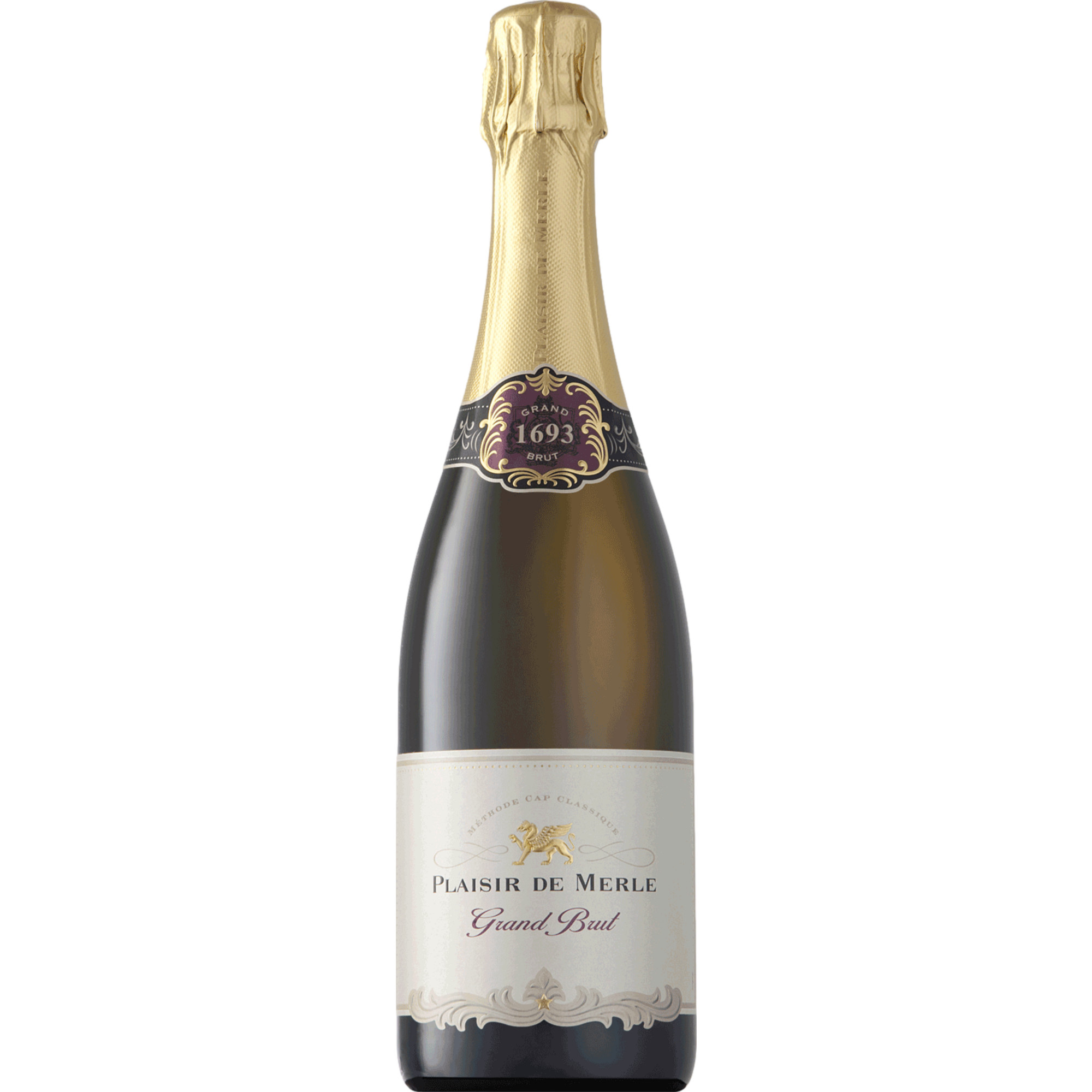 Plaisir de Merle, Brut, WO Western Cape, Western Cape, 2018, Schaumwein