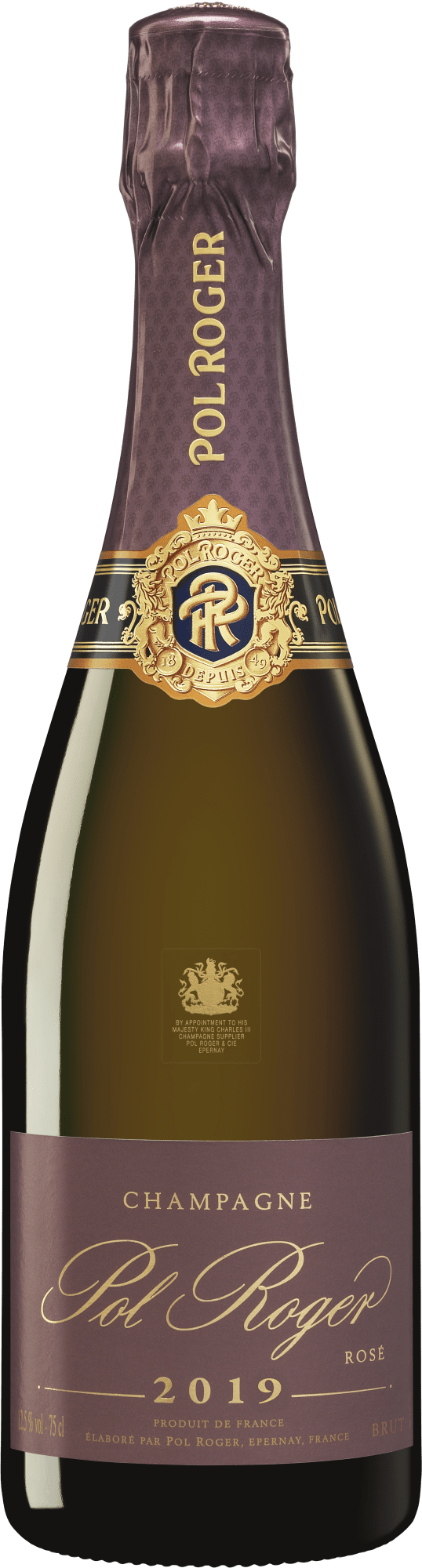 Pol Roger Champagner Brut Rosé Vintage in Geschenkverpackung